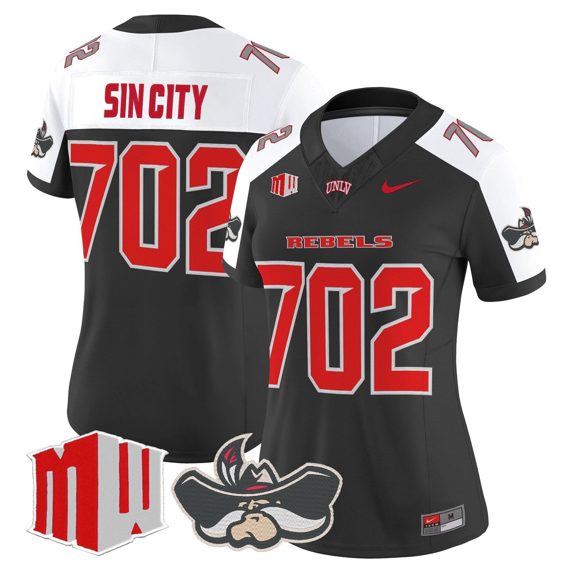 Women's UNLV Rebels 2025 Vapor Limited Jersey - All Stitched by bustlight