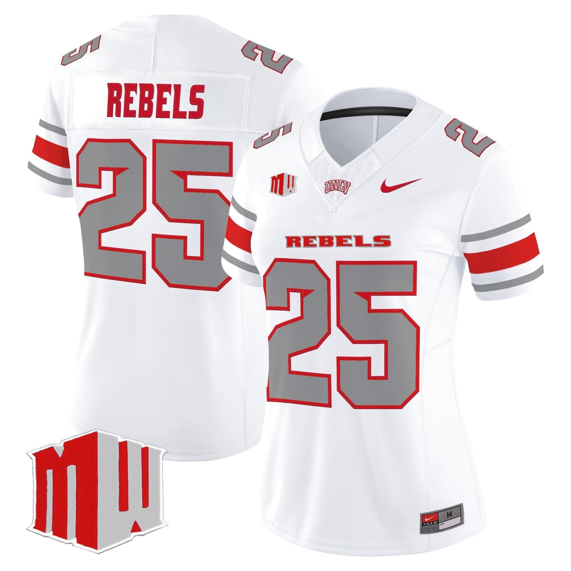 Women's UNLV Rebels 2025 Vapor Limited Jersey - All Stitched by bustlight