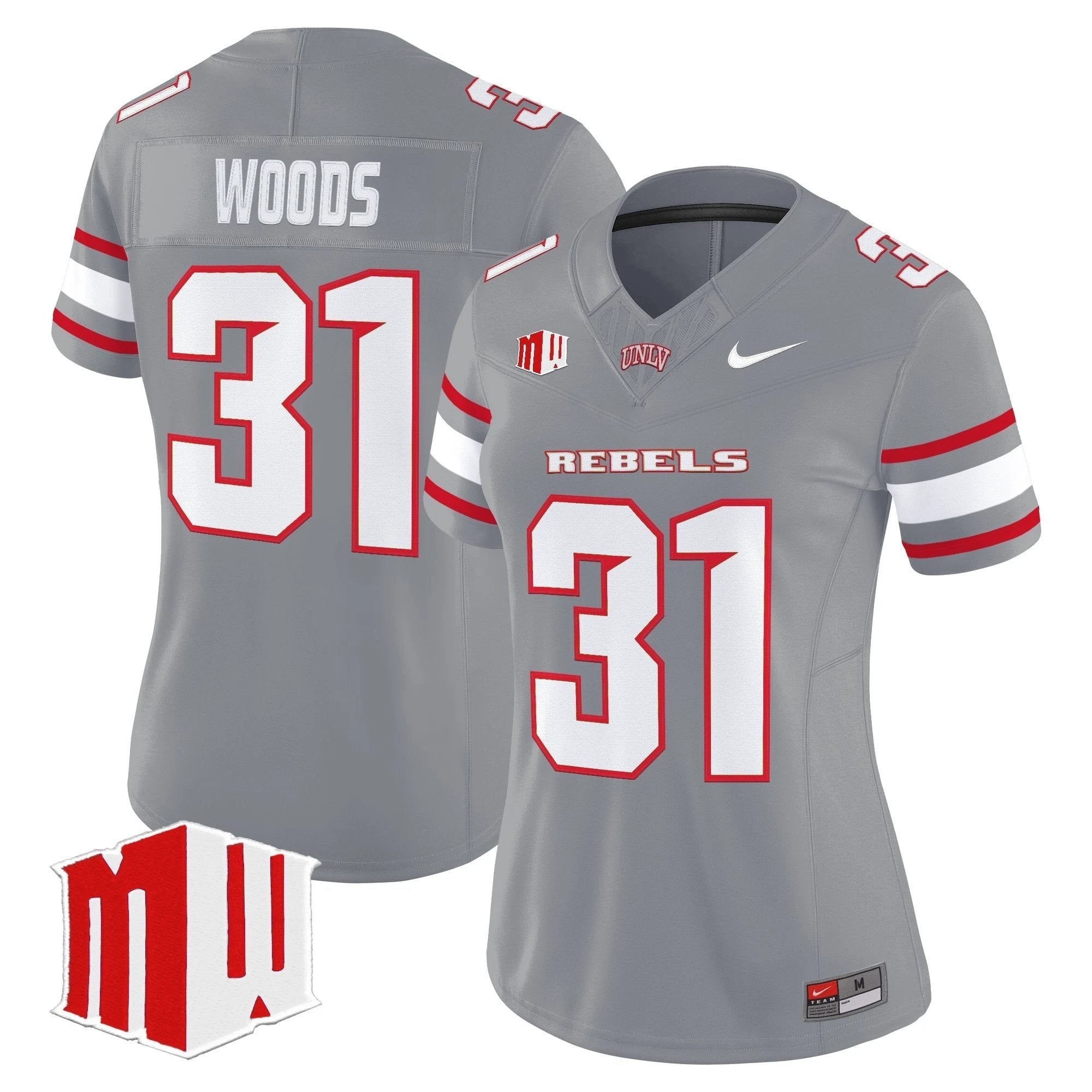Women's UNLV Rebels 2025 Vapor Limited Jersey - All Stitched by bustlight