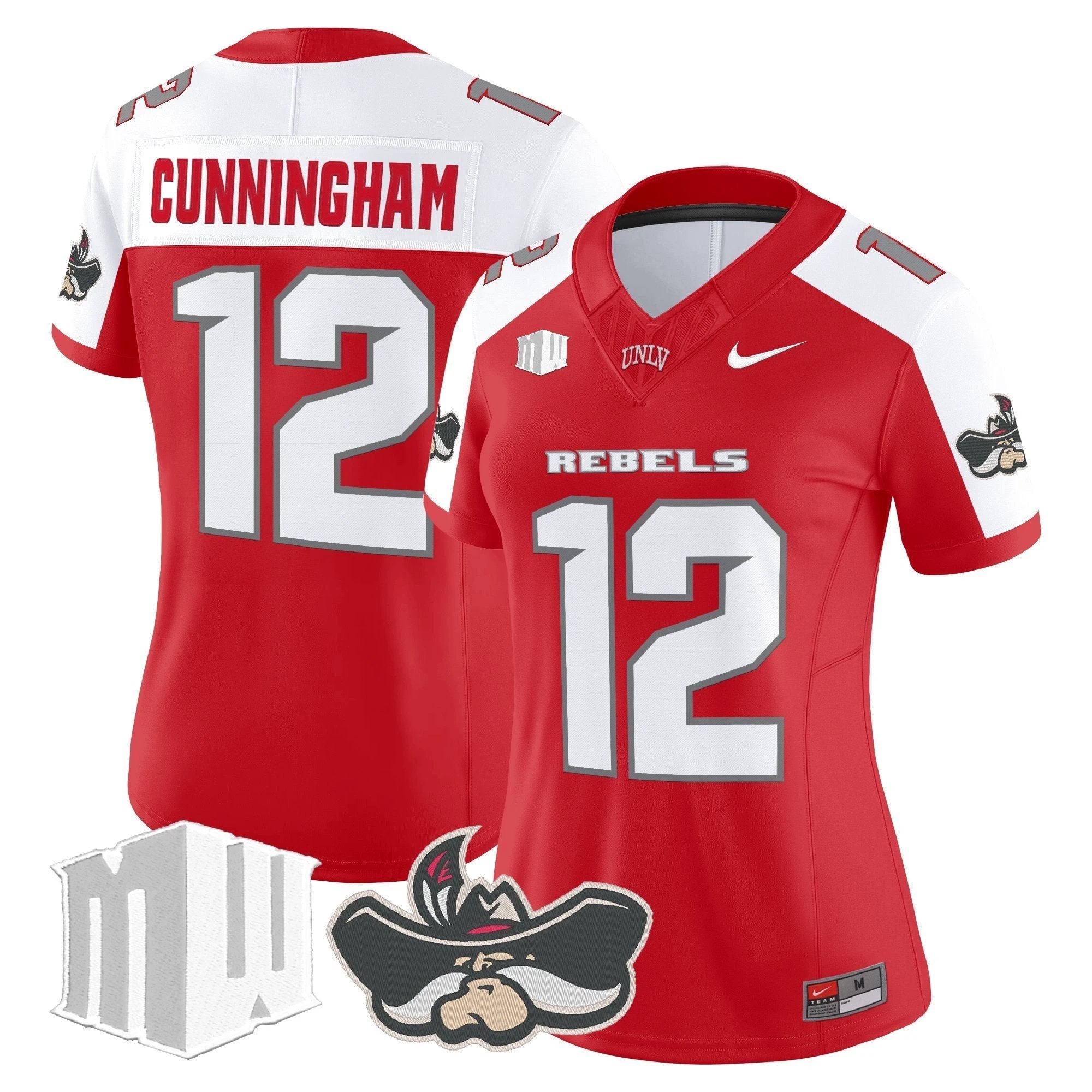 Women's UNLV Rebels 2025 Vapor Limited Jersey - All Stitched by bustlight