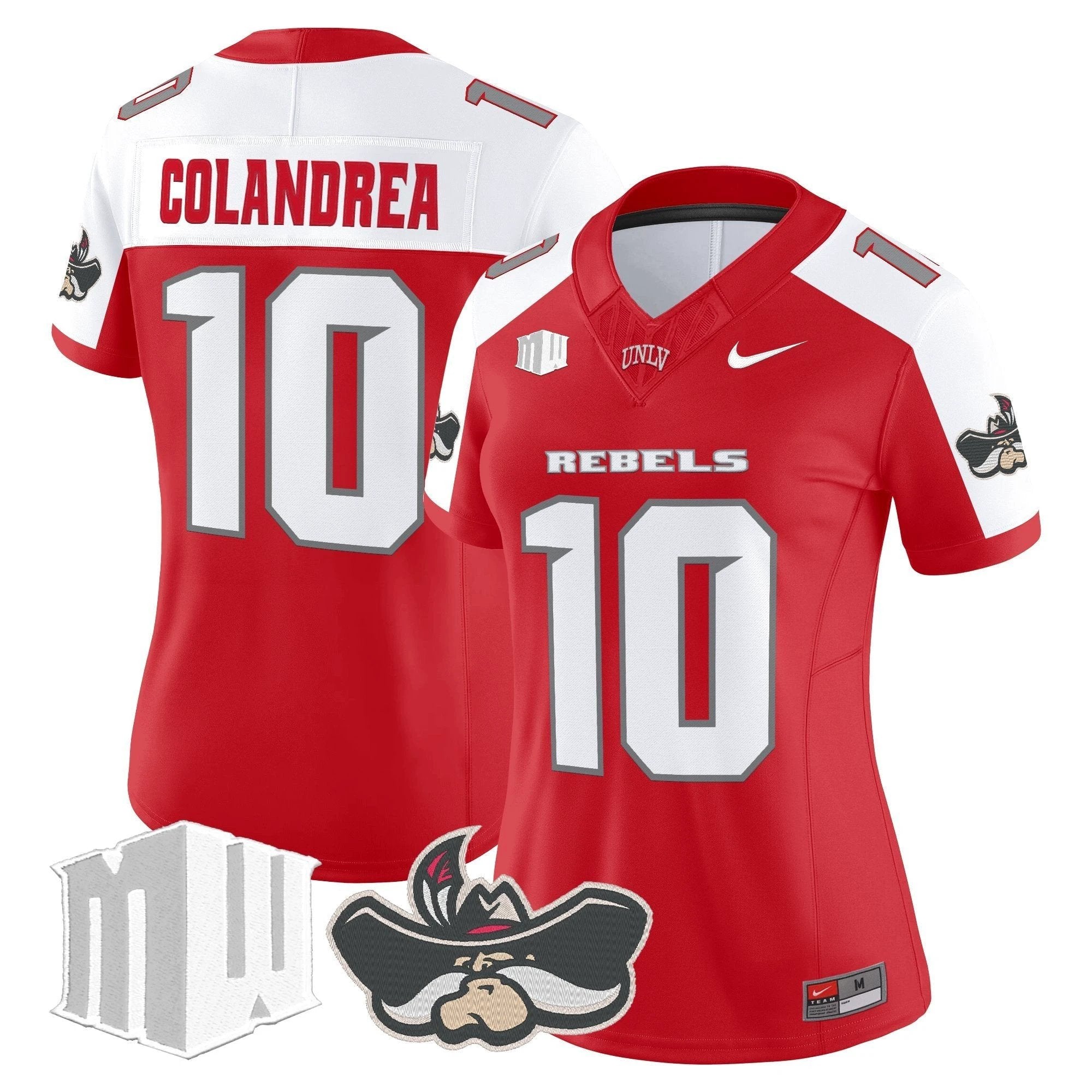 Women's UNLV Rebels 2025 Vapor Limited Jersey - All Stitched by bustlight
