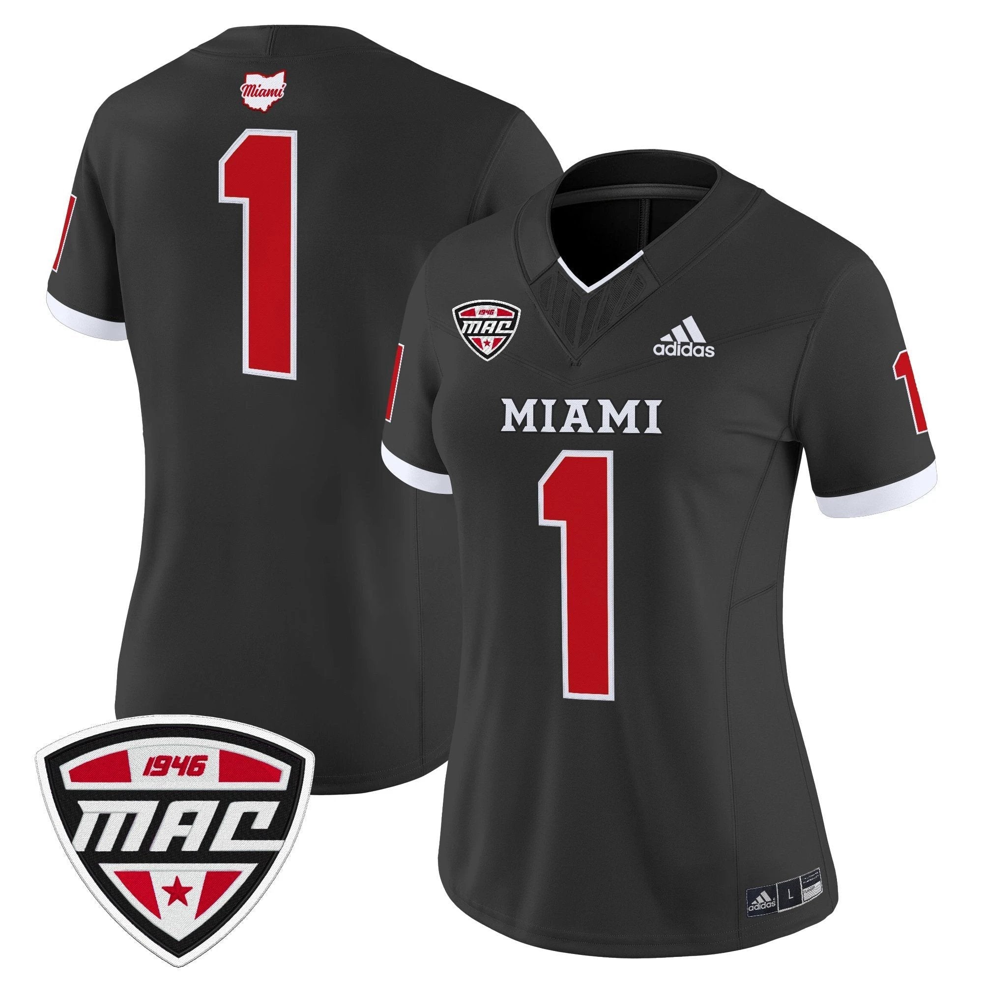 Women's Miami (OH) RedHawks 2025 Vapor Limited Jersey - All Stitched by bustlight