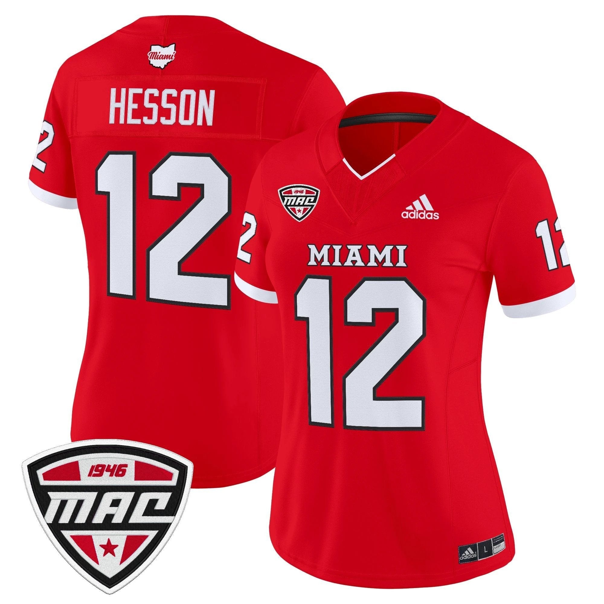 Women's Miami (OH) RedHawks 2025 Vapor Limited Jersey - All Stitched by bustlight