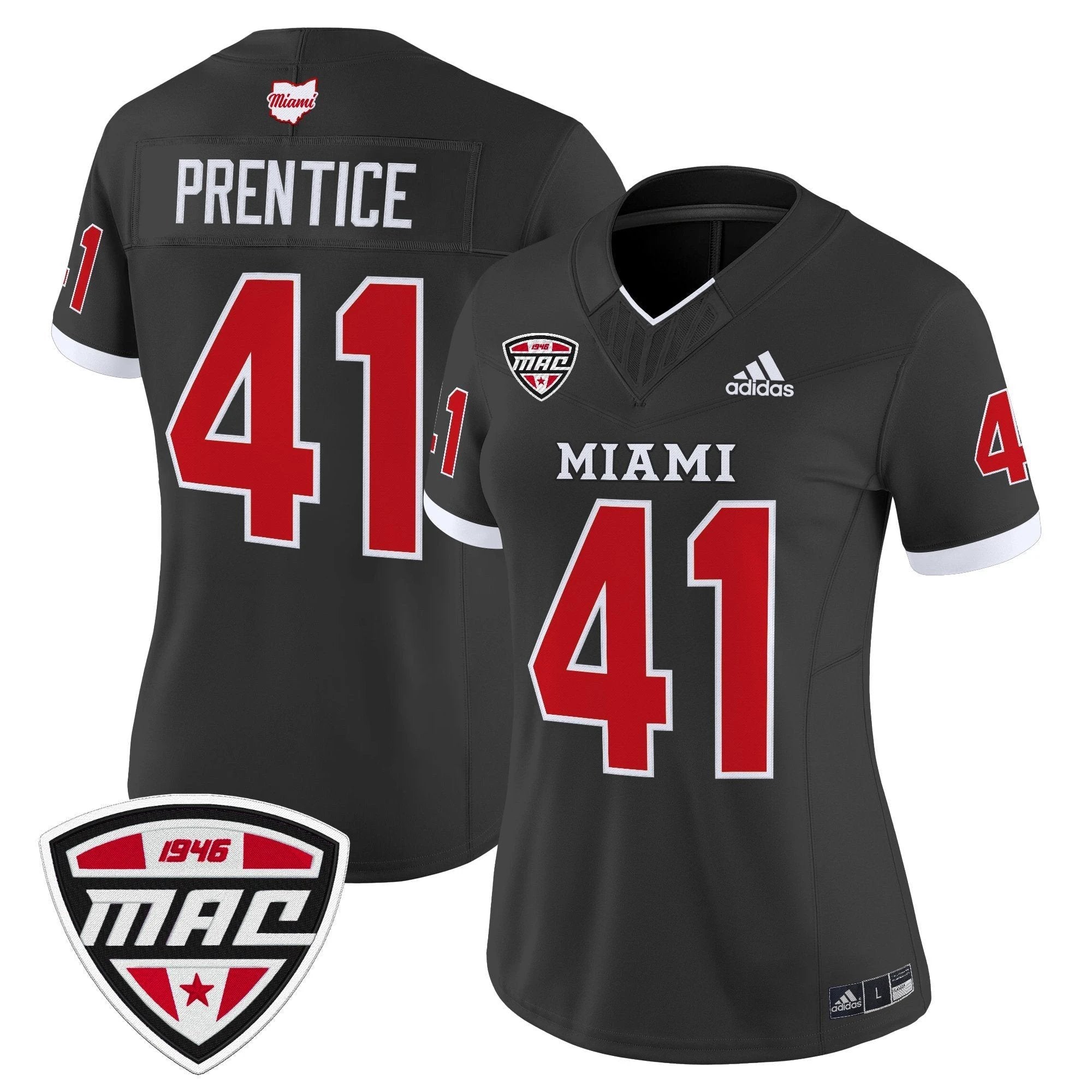 Women's Miami (OH) RedHawks 2025 Vapor Limited Jersey - All Stitched by bustlight