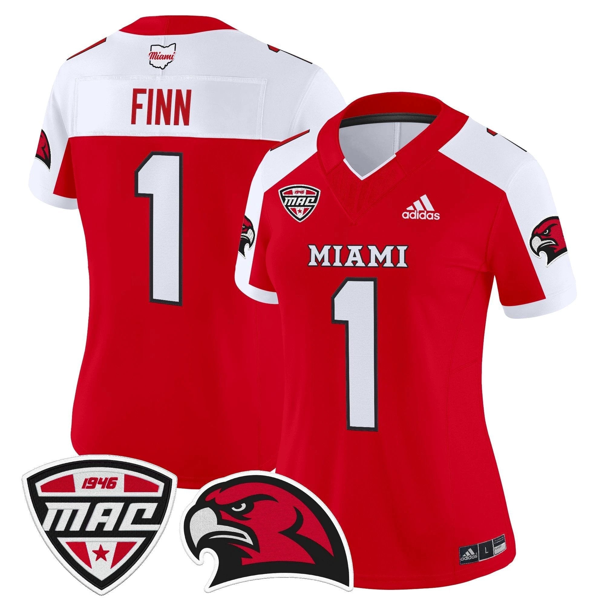 Women's Miami (OH) RedHawks 2025 Vapor Limited Jersey - All Stitched by bustlight