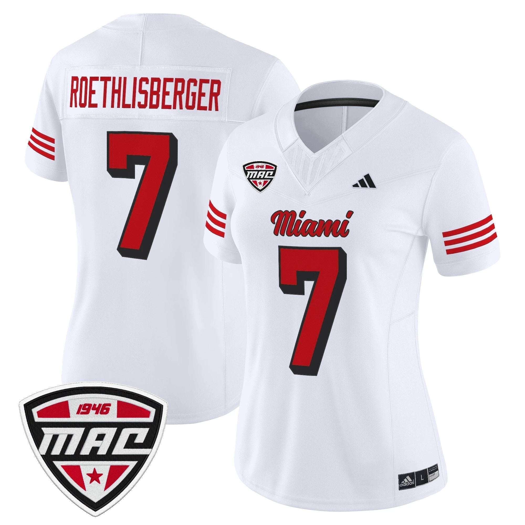 Women's Miami (OH) RedHawks 2025 Vapor Limited Jersey - All Stitched by bustlight