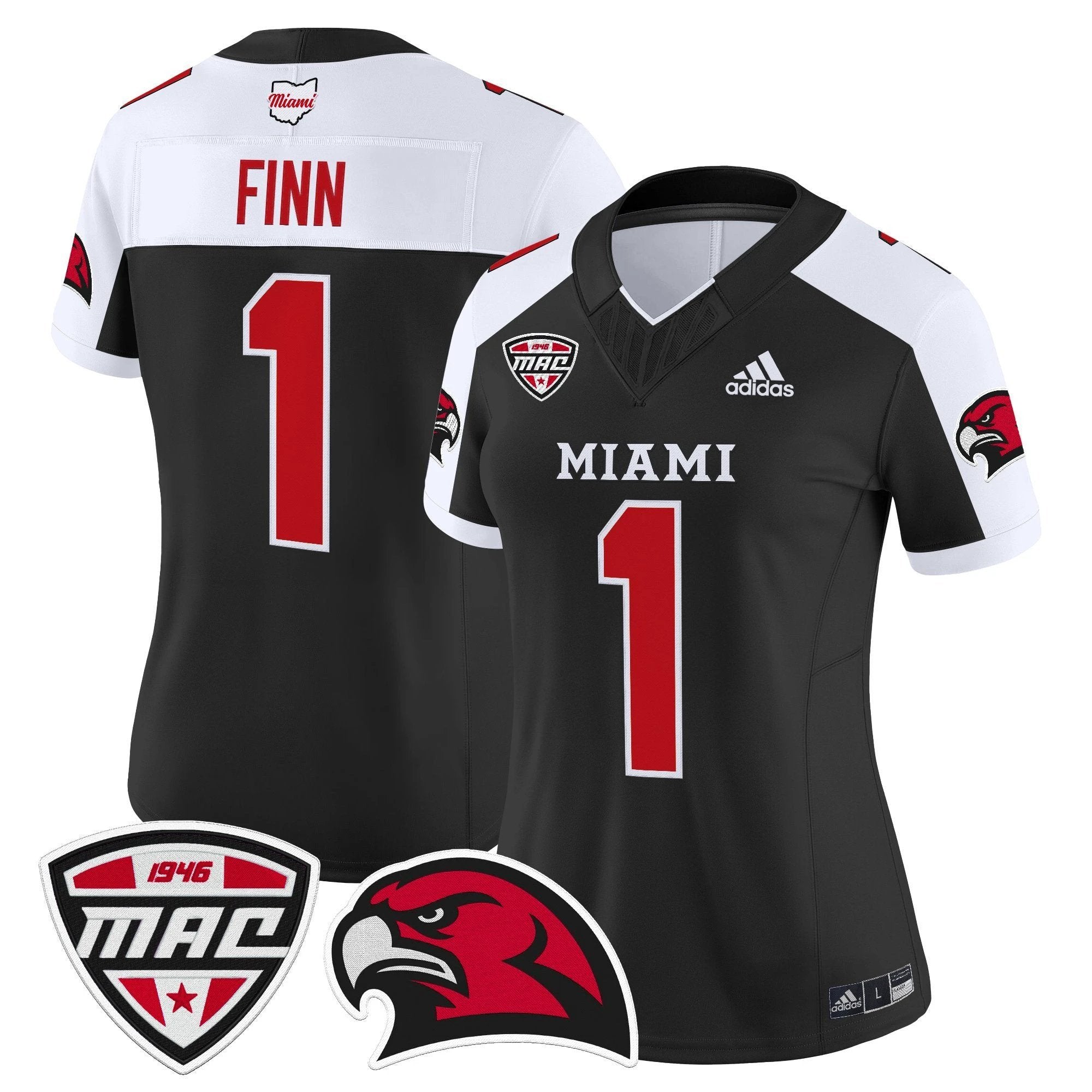 Women's Miami (OH) RedHawks 2025 Vapor Limited Jersey - All Stitched by bustlight