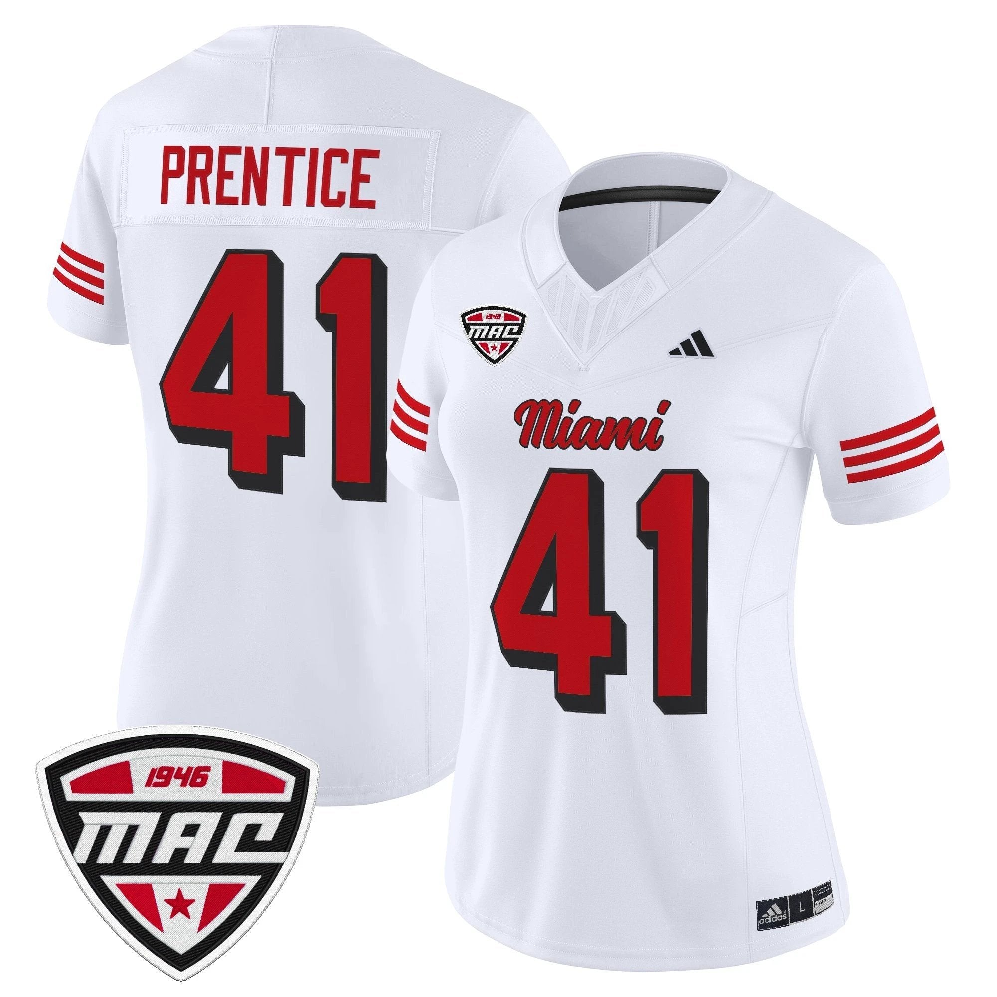 Women's Miami (OH) RedHawks 2025 Vapor Limited Jersey - All Stitched by bustlight