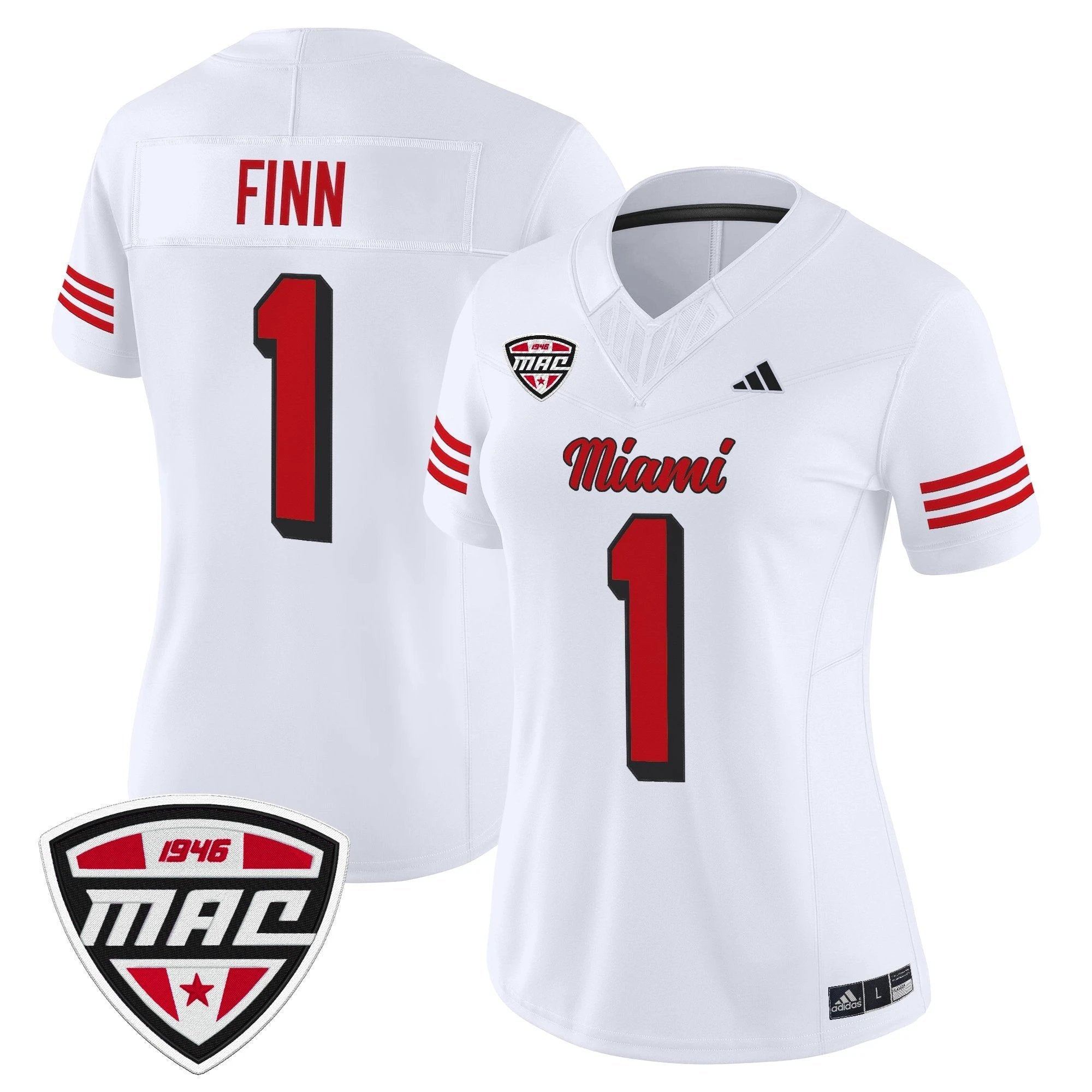 Women's Miami (OH) RedHawks 2025 Vapor Limited Jersey - All Stitched by bustlight