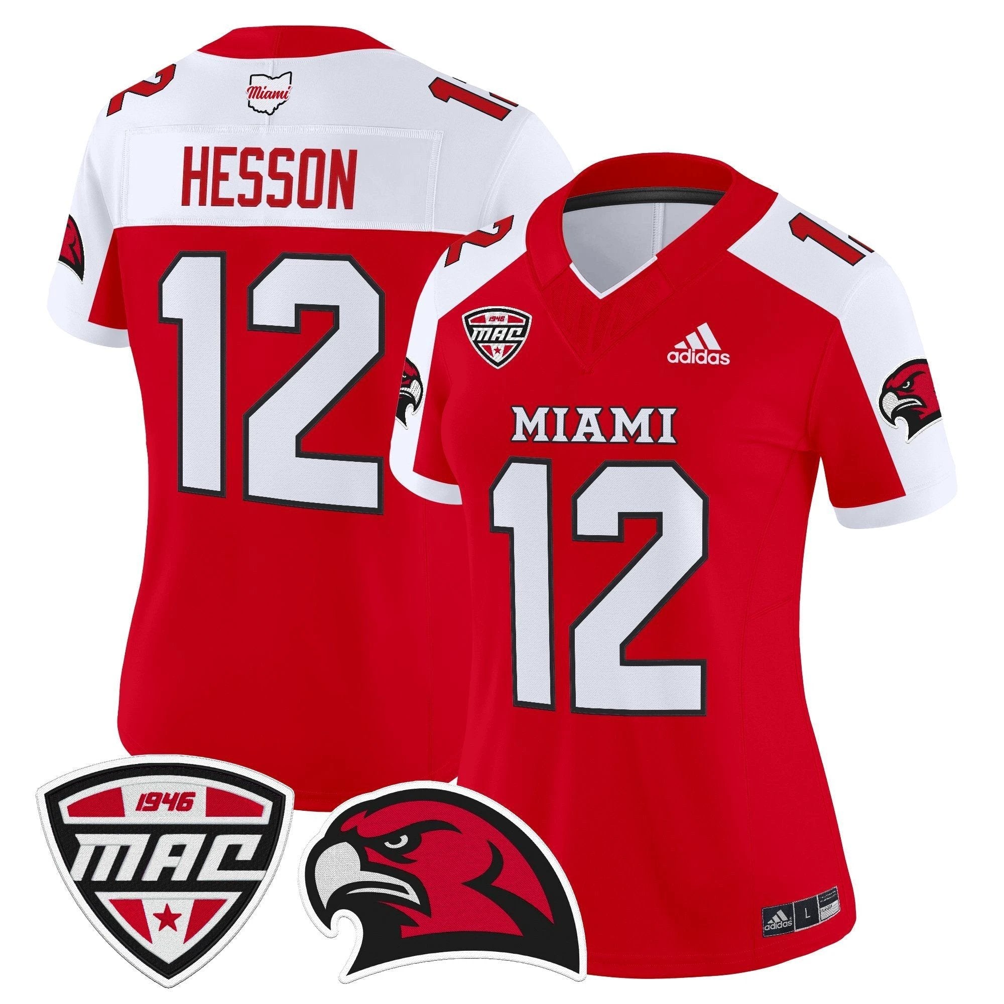 Women's Miami (OH) RedHawks 2025 Vapor Limited Jersey - All Stitched by bustlight