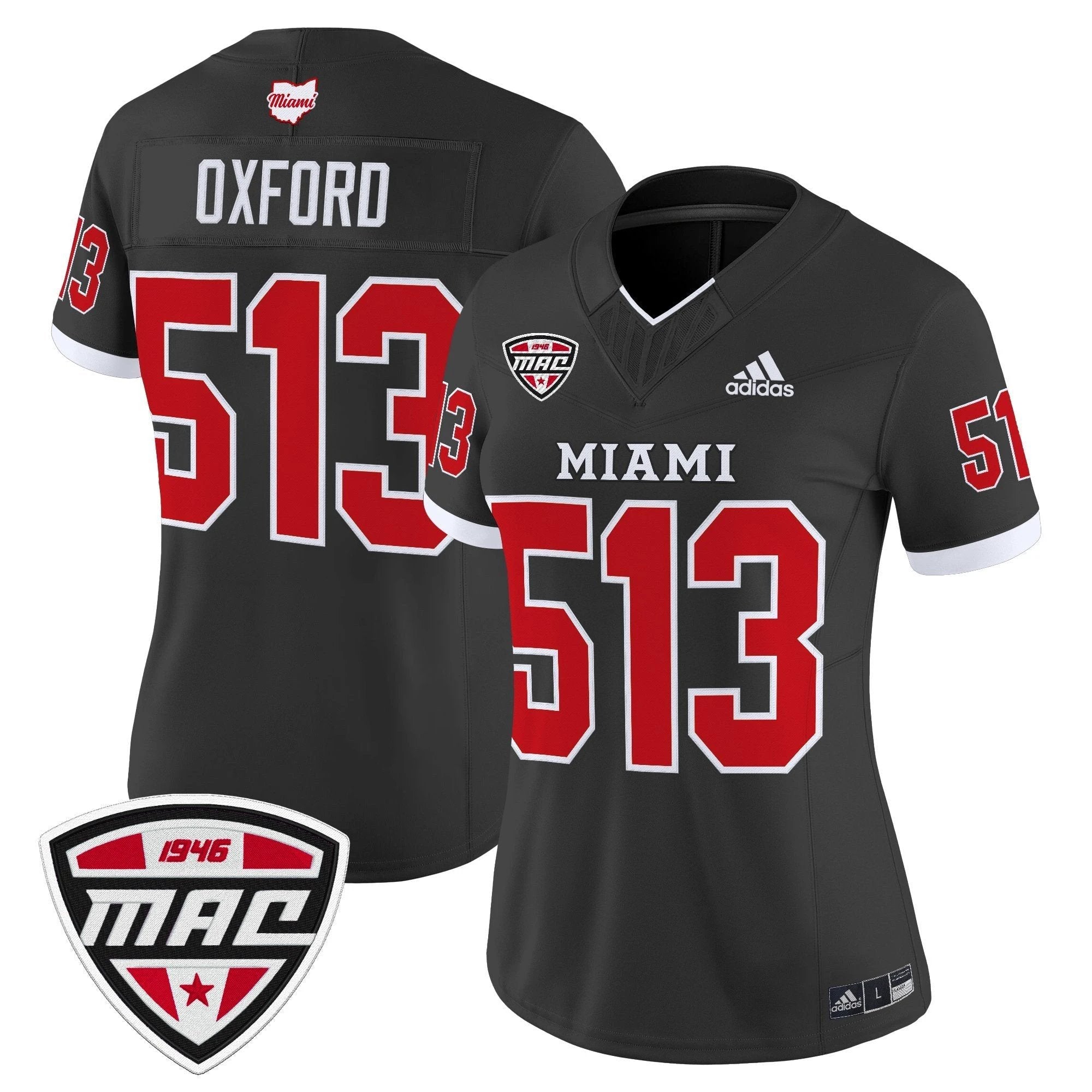 Women's Miami (OH) RedHawks 2025 Vapor Limited Jersey - All Stitched by bustlight