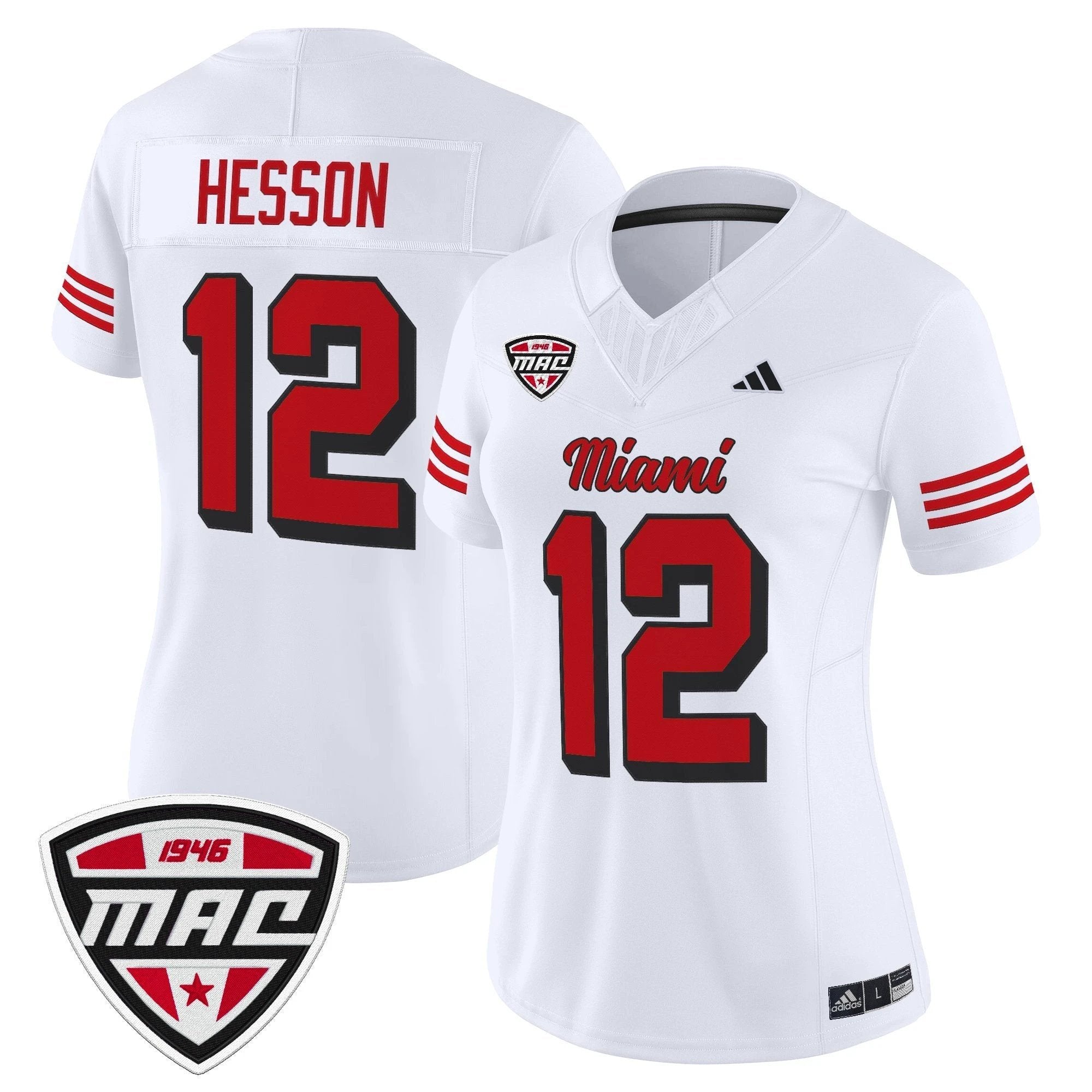 Women's Miami (OH) RedHawks 2025 Vapor Limited Jersey - All Stitched by bustlight