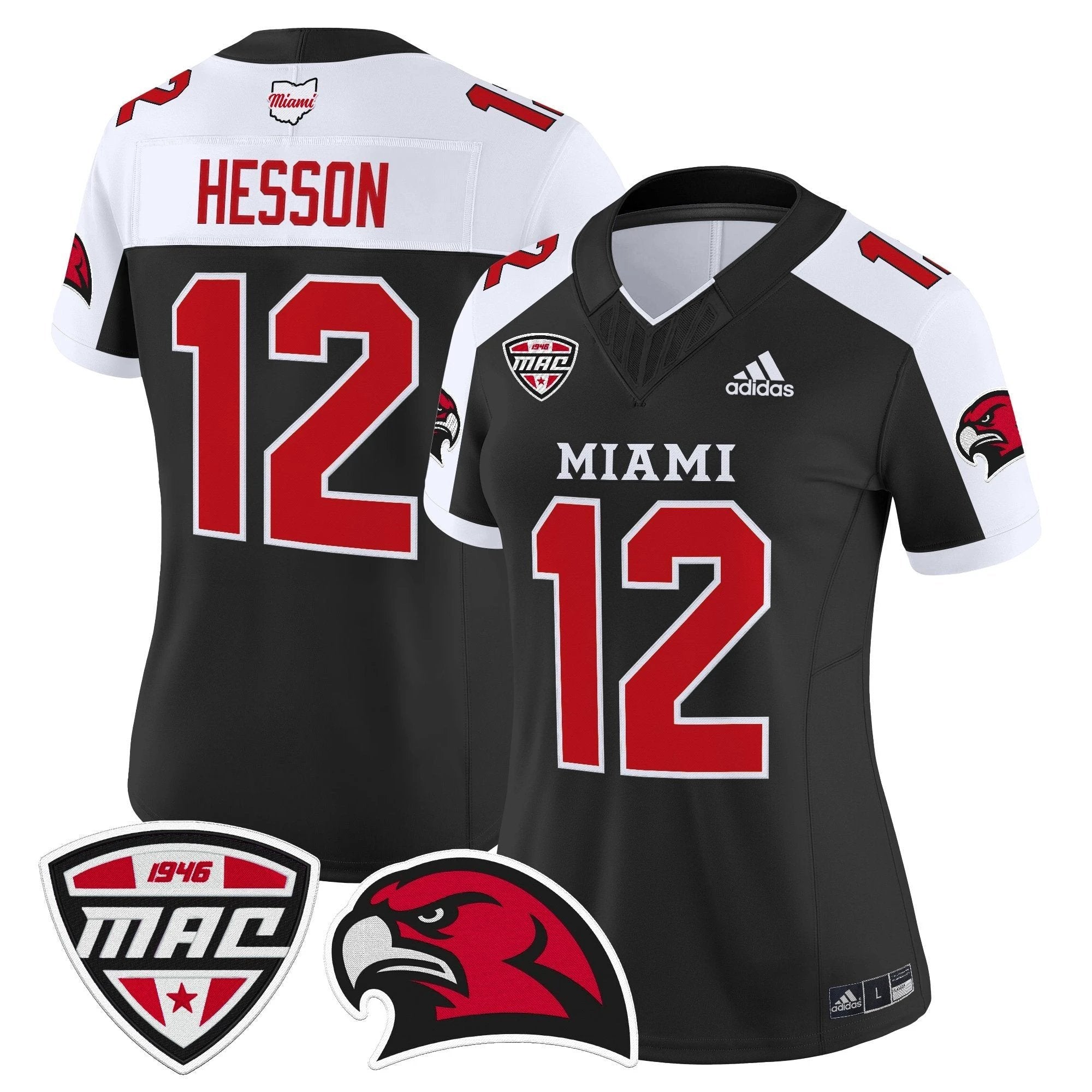 Women's Miami (OH) RedHawks 2025 Vapor Limited Jersey - All Stitched by bustlight