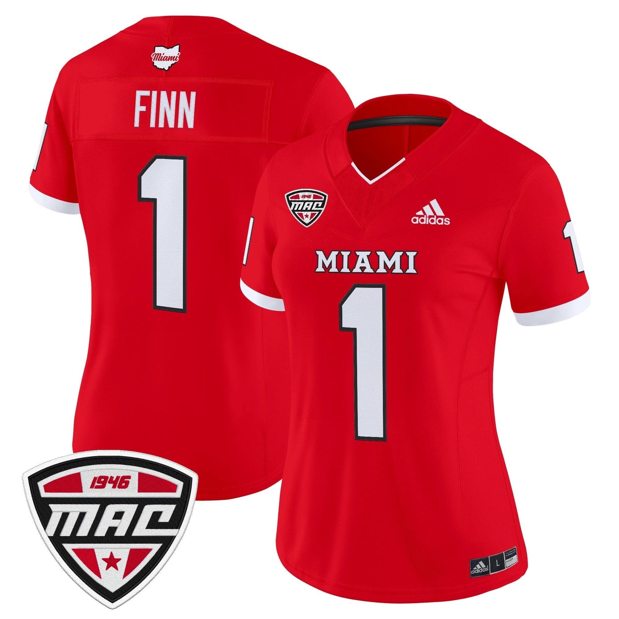 Women's Miami (OH) RedHawks 2025 Vapor Limited Jersey - All Stitched by bustlight