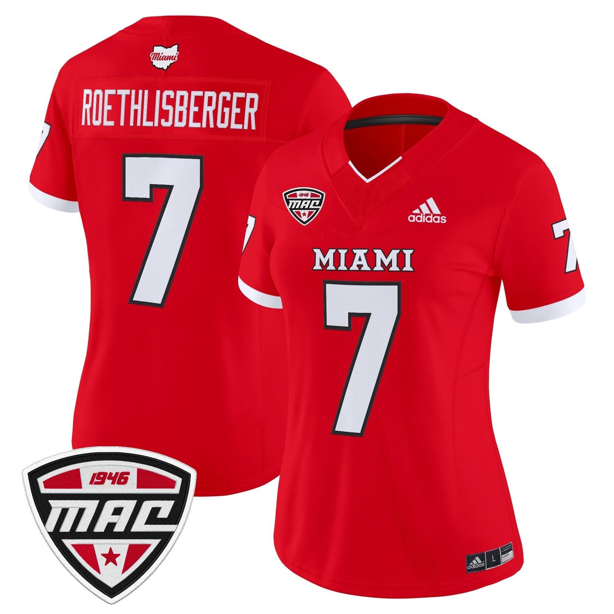 Women's Miami (OH) RedHawks 2025 Vapor Limited Jersey - All Stitched by bustlight