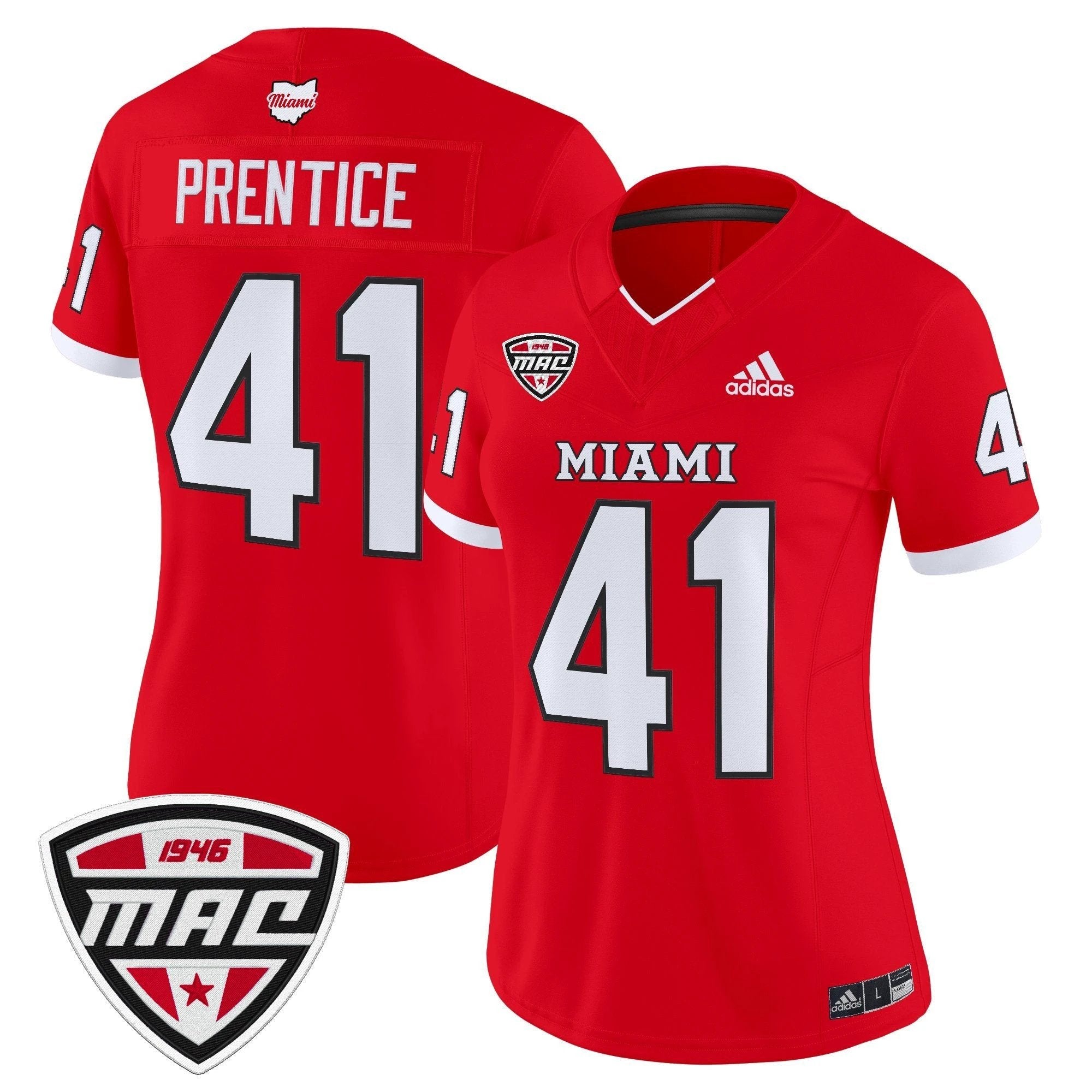 Women's Miami (OH) RedHawks 2025 Vapor Limited Jersey - All Stitched by bustlight