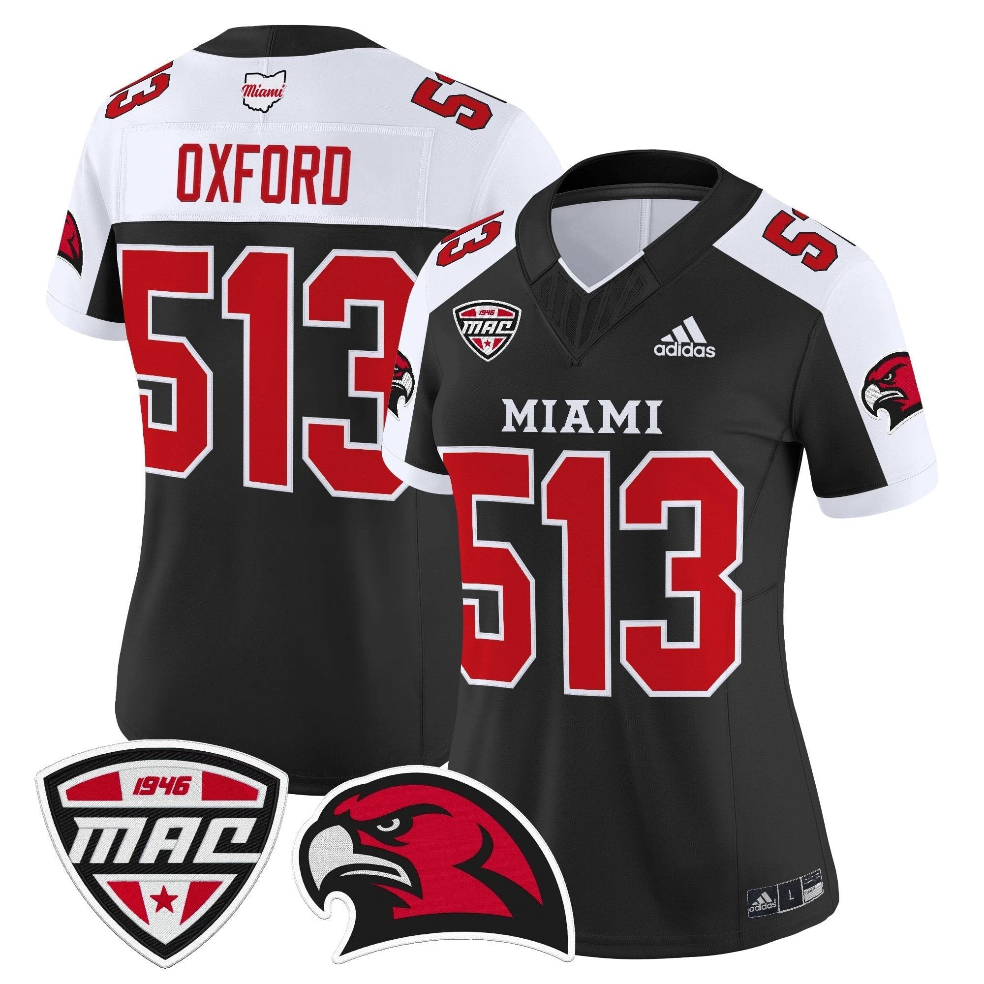 Women's Miami (OH) RedHawks 2025 Vapor Limited Jersey - All Stitched by bustlight