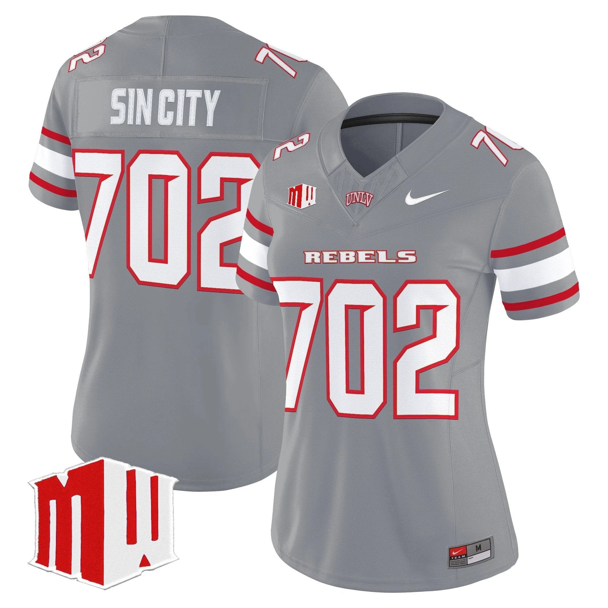 Women's UNLV Rebels 2025 Vapor Limited Jersey - All Stitched by bustlight