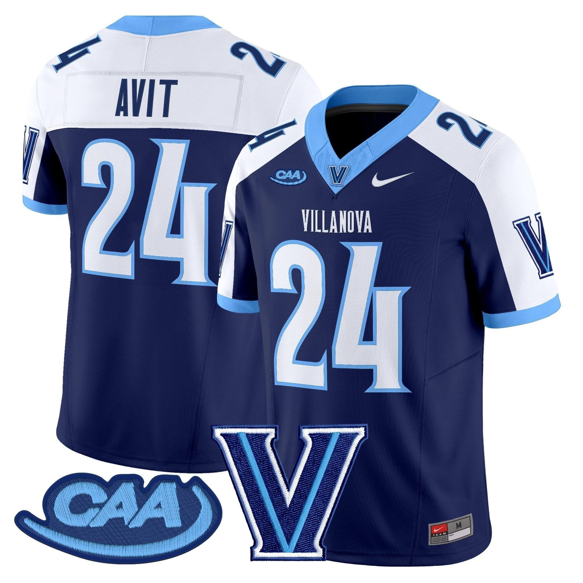 Men's Villanova Wildcats 2025 Vapor Limited Jersey - All Stitched by bustlight
