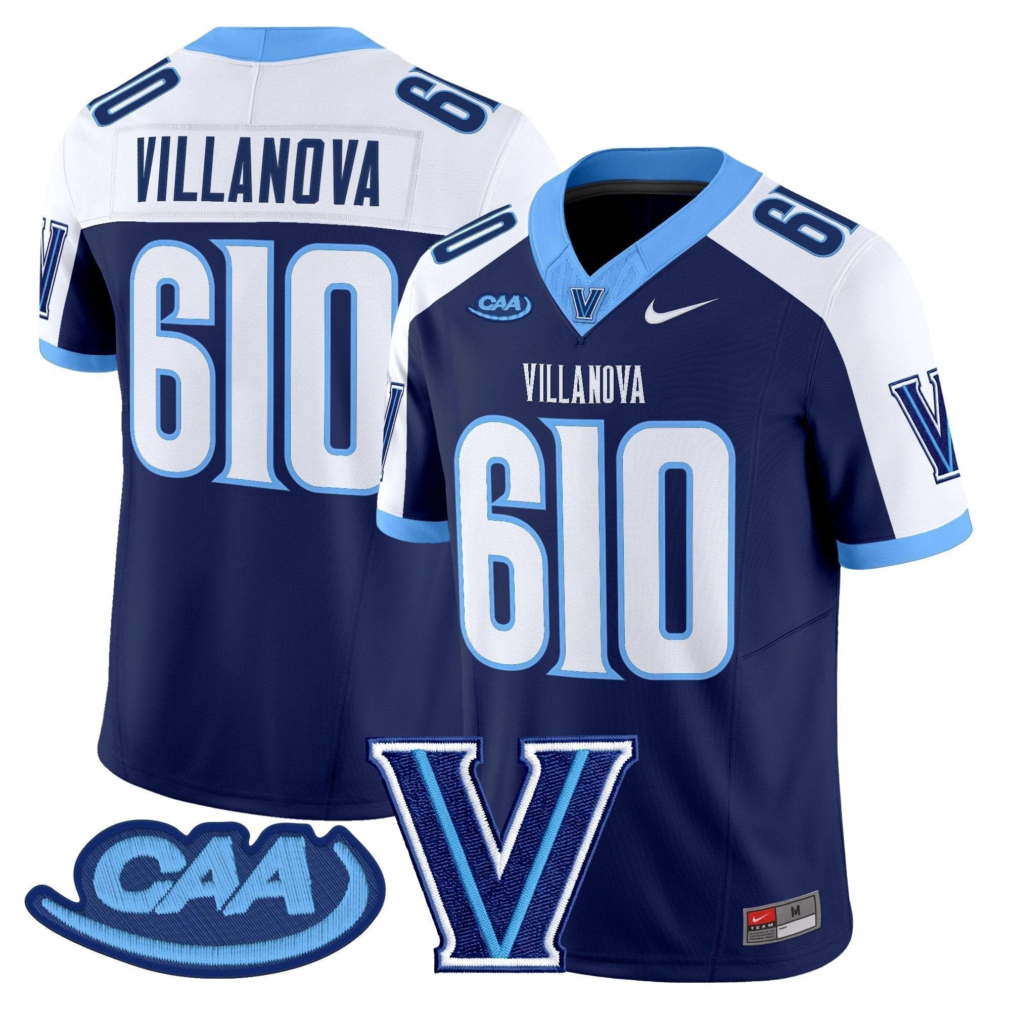 Men's Villanova Wildcats 2025 Vapor Limited Jersey - All Stitched by bustlight