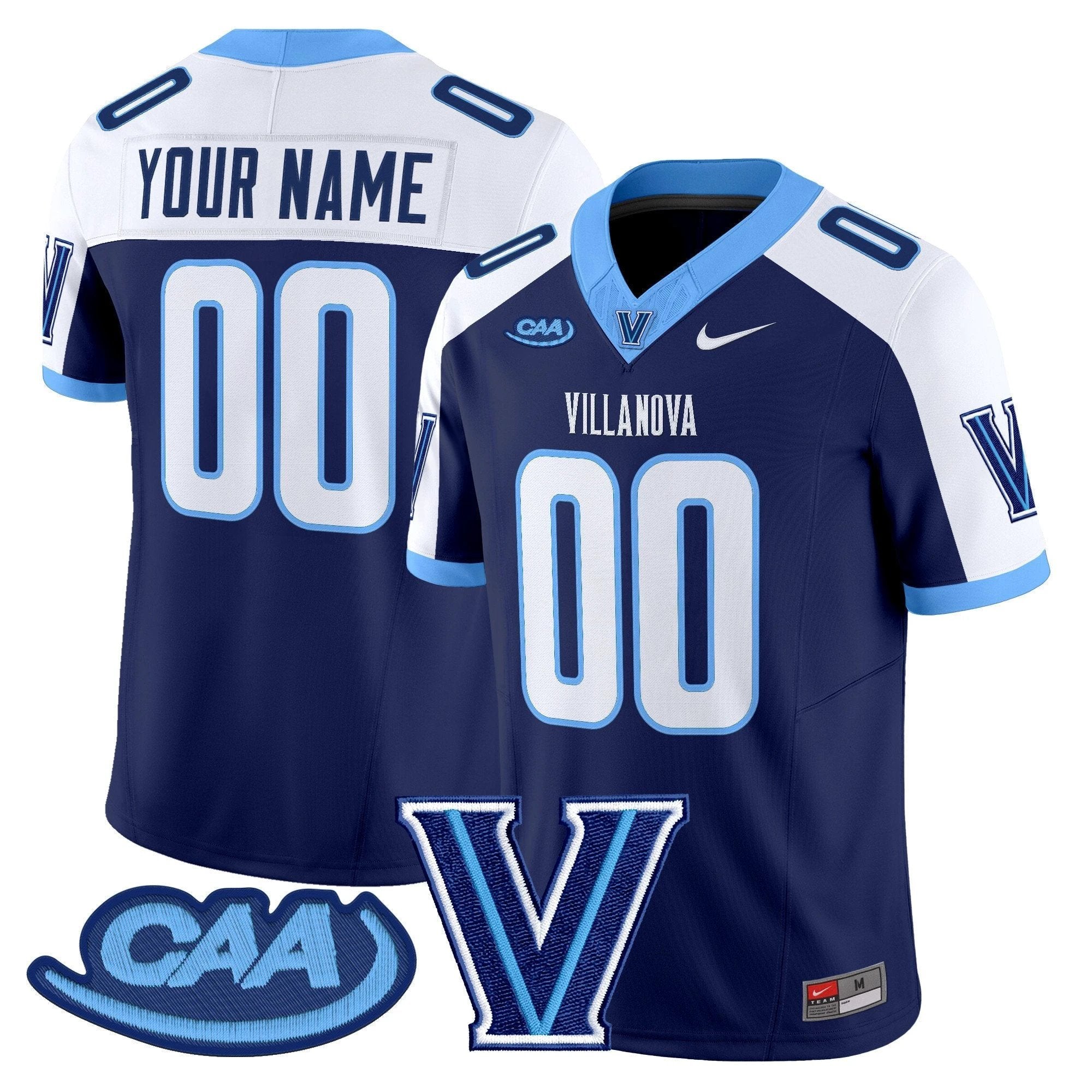 Villanova Wildcats 2025 Vapor Limited Custom Jersey - All Stitched by bustlight