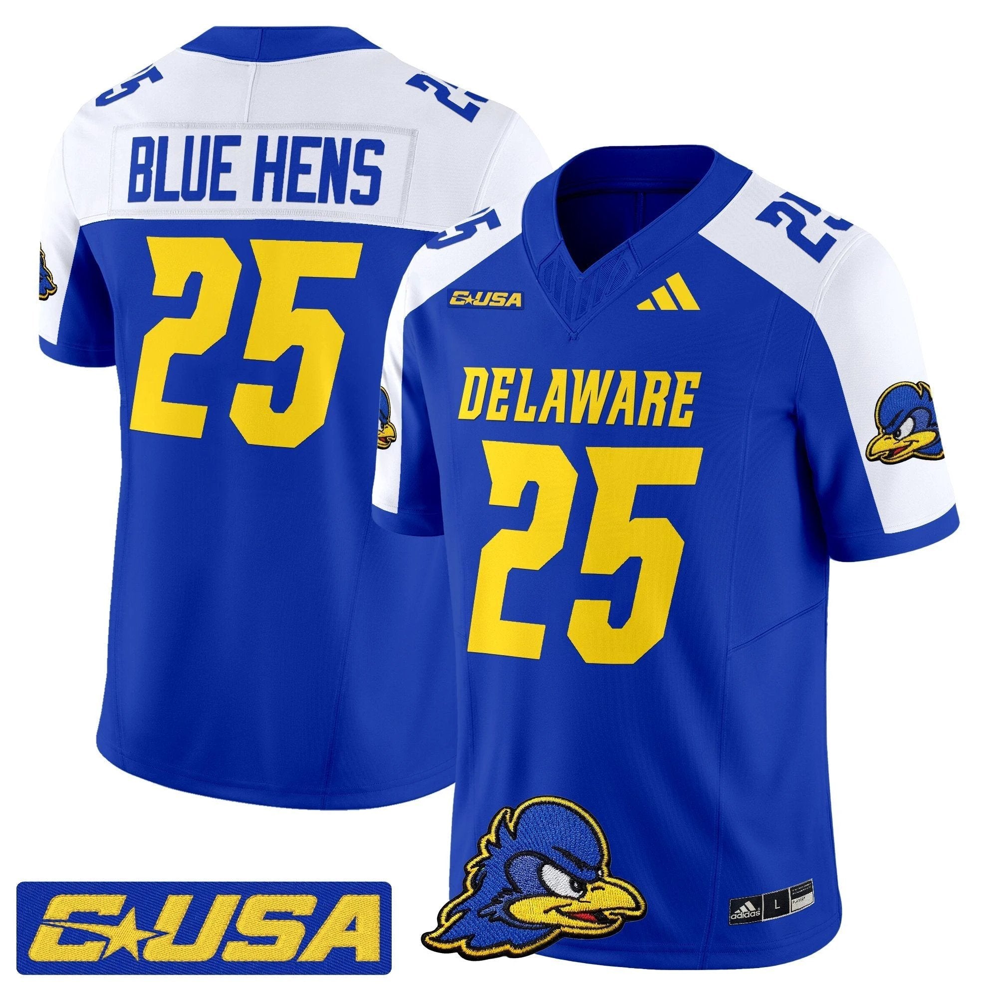 Delaware Blue Hens 2025 Vapor Limited Jersey - All Stitched by Delaware Blue Hens