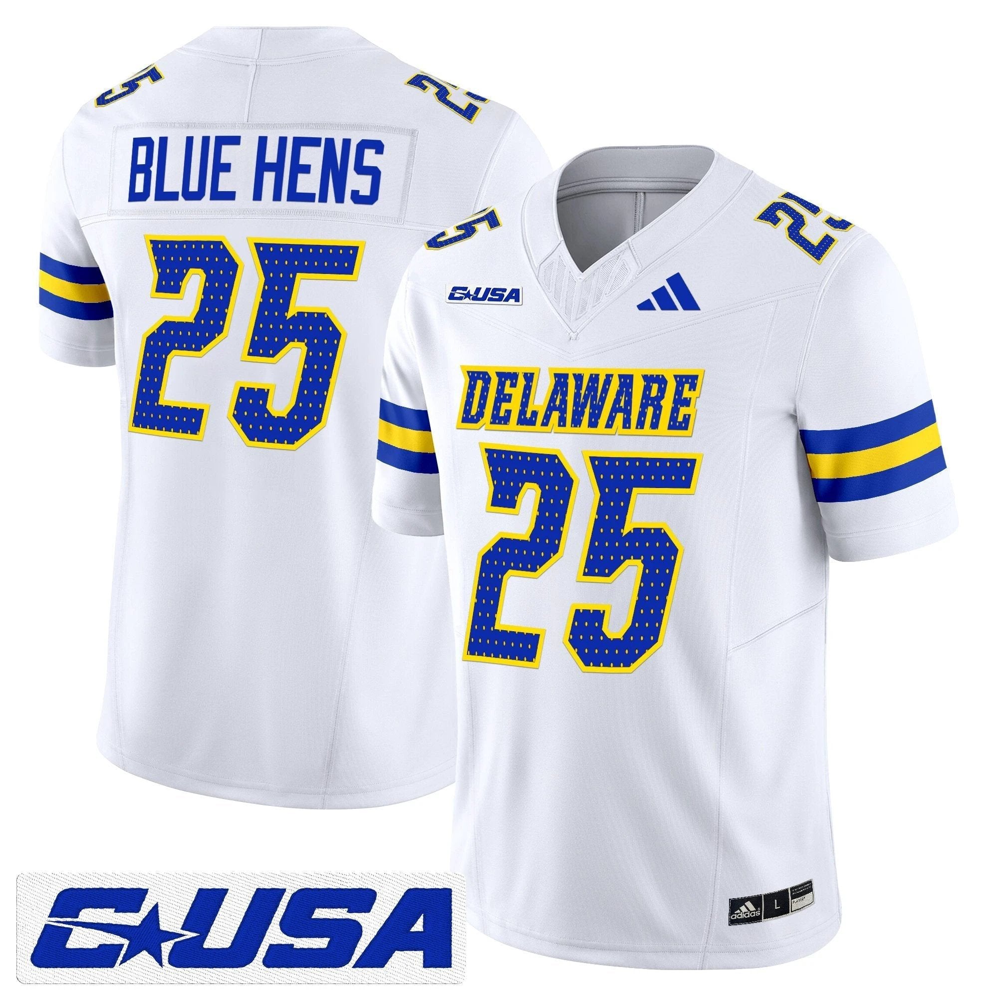 Delaware Blue Hens 2025 Vapor Limited Jersey - All Stitched by Delaware Blue Hens