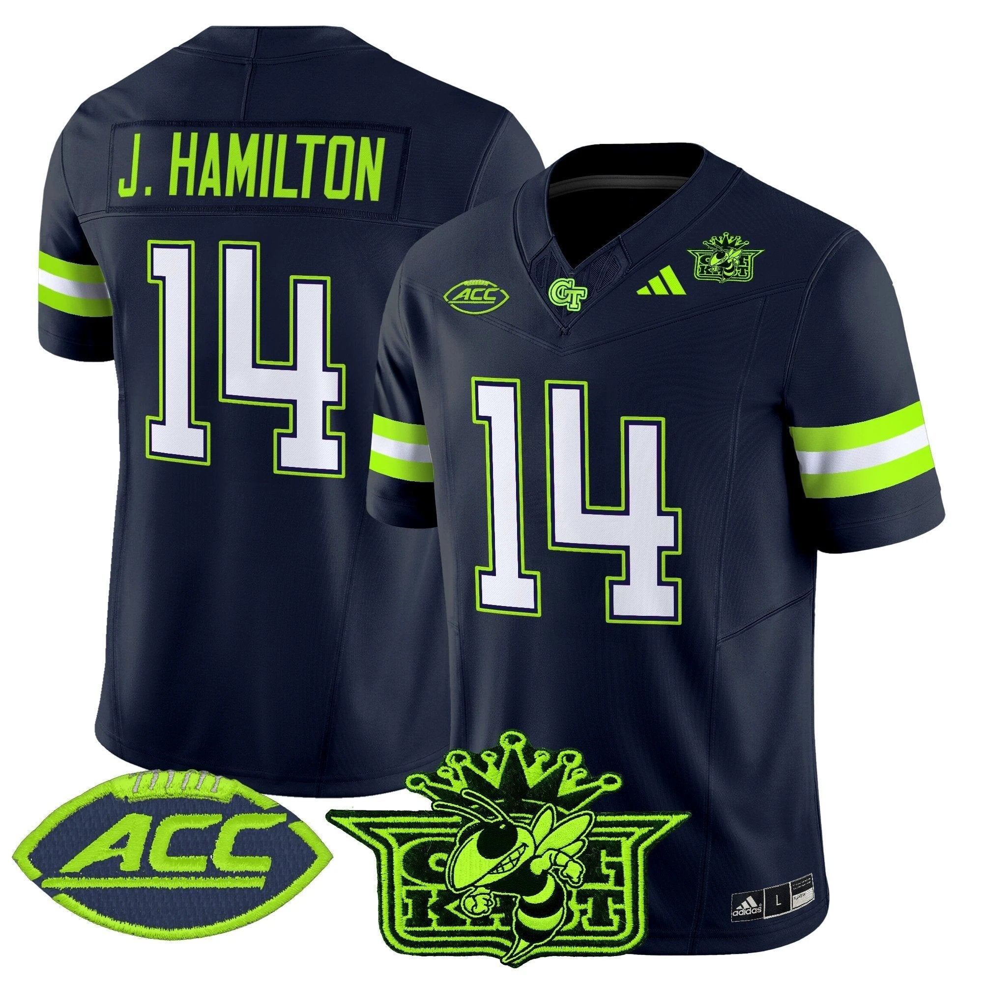 Outkast x Georgia Tech Yellow Jackets 2025 Atliens Vapor Limited Jersey - All Stitched by Georgia Tech Yellow Jackets
