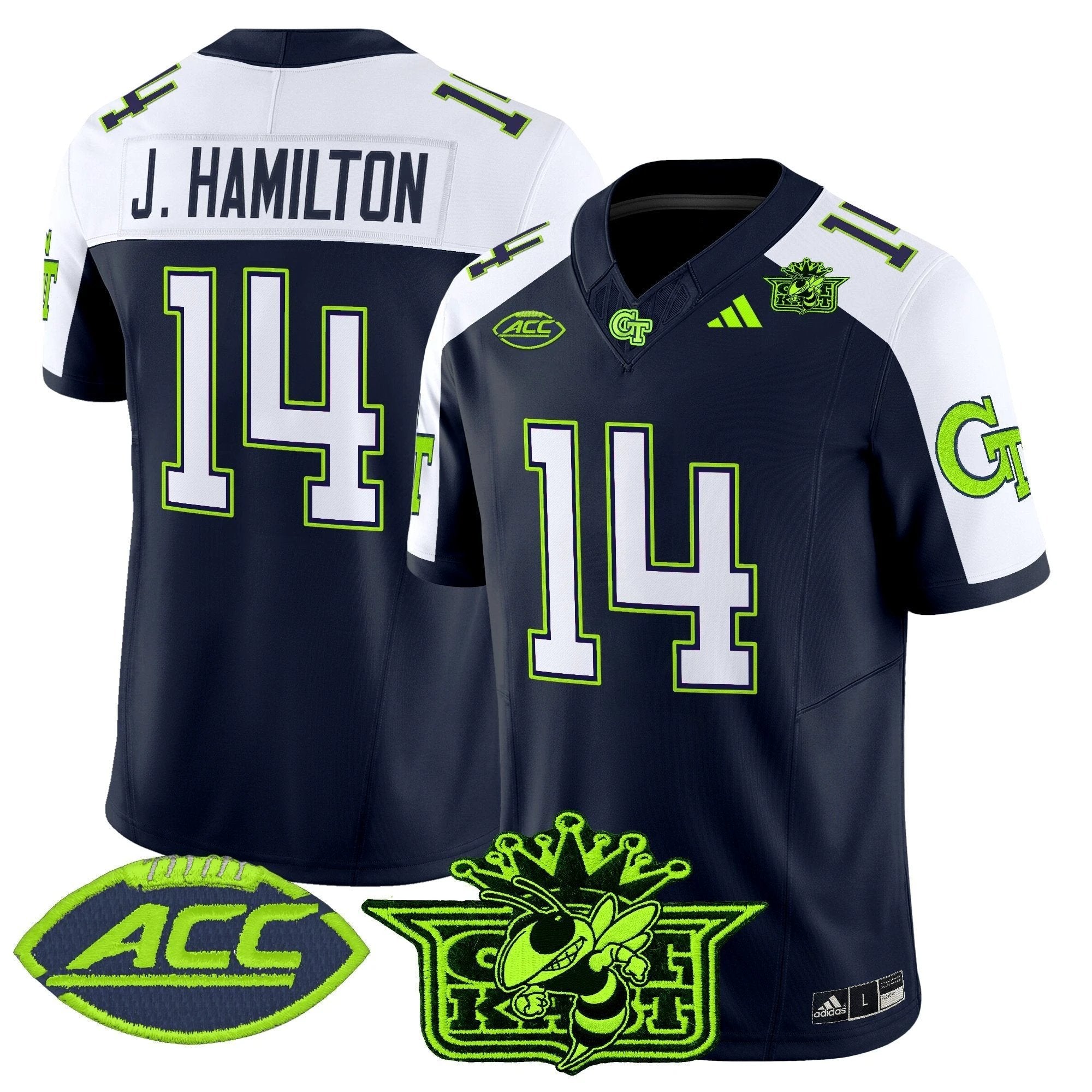 Outkast x Georgia Tech Yellow Jackets 2025 Atliens Vapor Limited Jersey - All Stitched by Georgia Tech Yellow Jackets