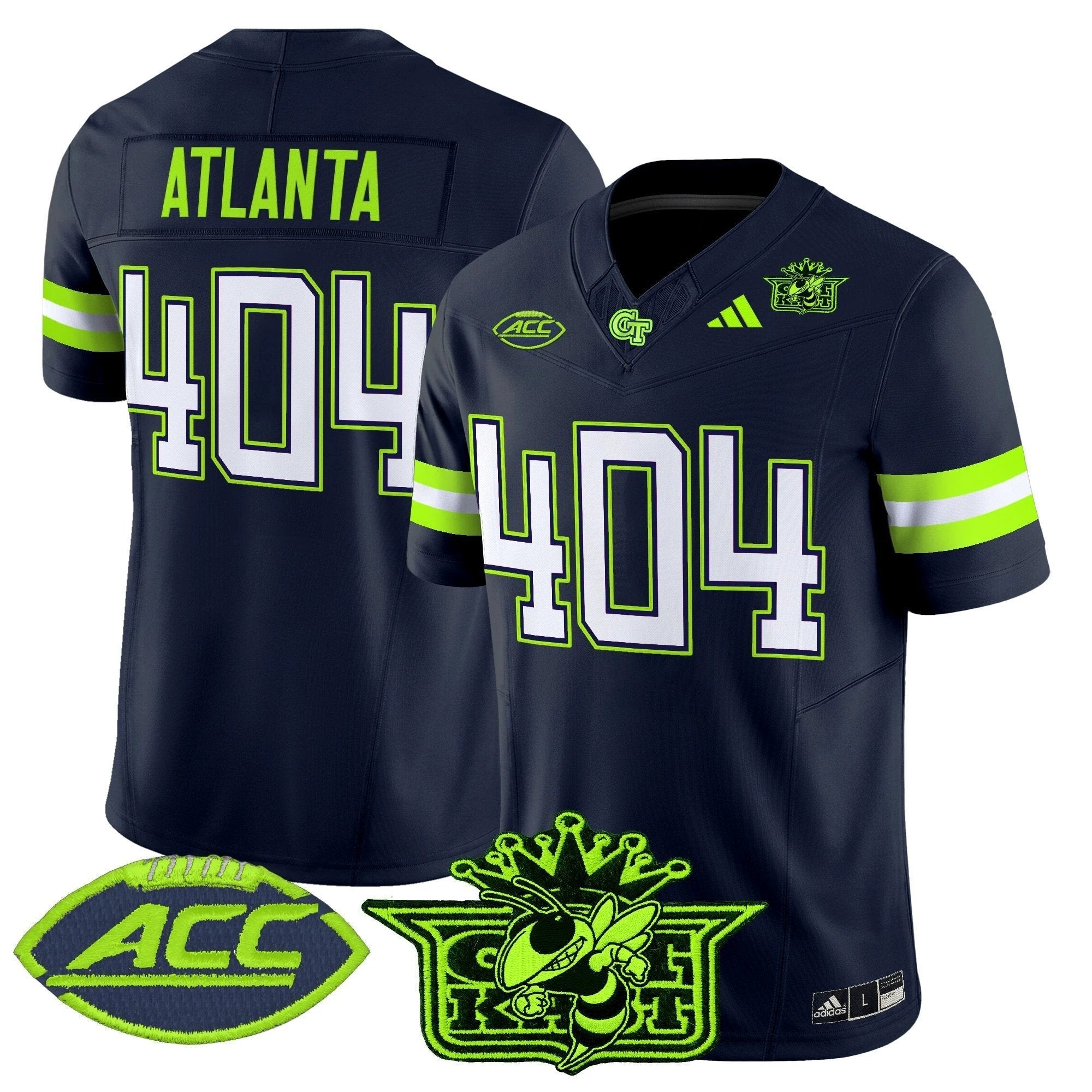 Outkast x Georgia Tech Yellow Jackets 2025 Atliens Vapor Limited Jersey - All Stitched by Georgia Tech Yellow Jackets