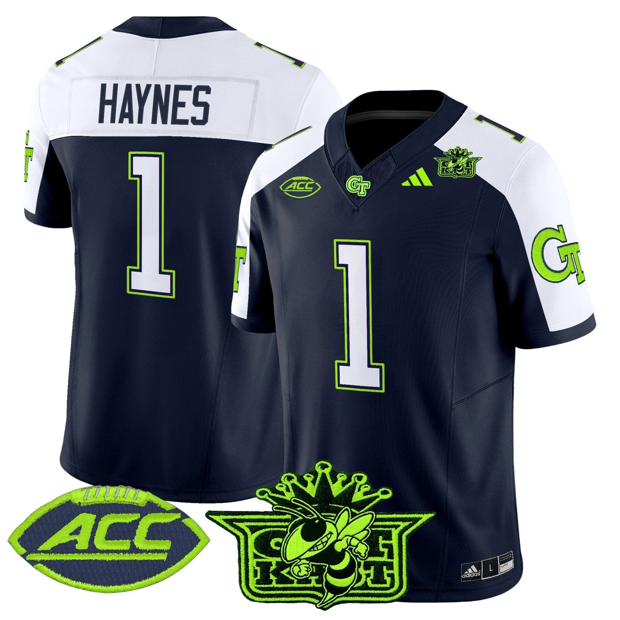 Outkast x Georgia Tech Yellow Jackets 2025 Atliens Vapor Limited Jersey - All Stitched by Georgia Tech Yellow Jackets
