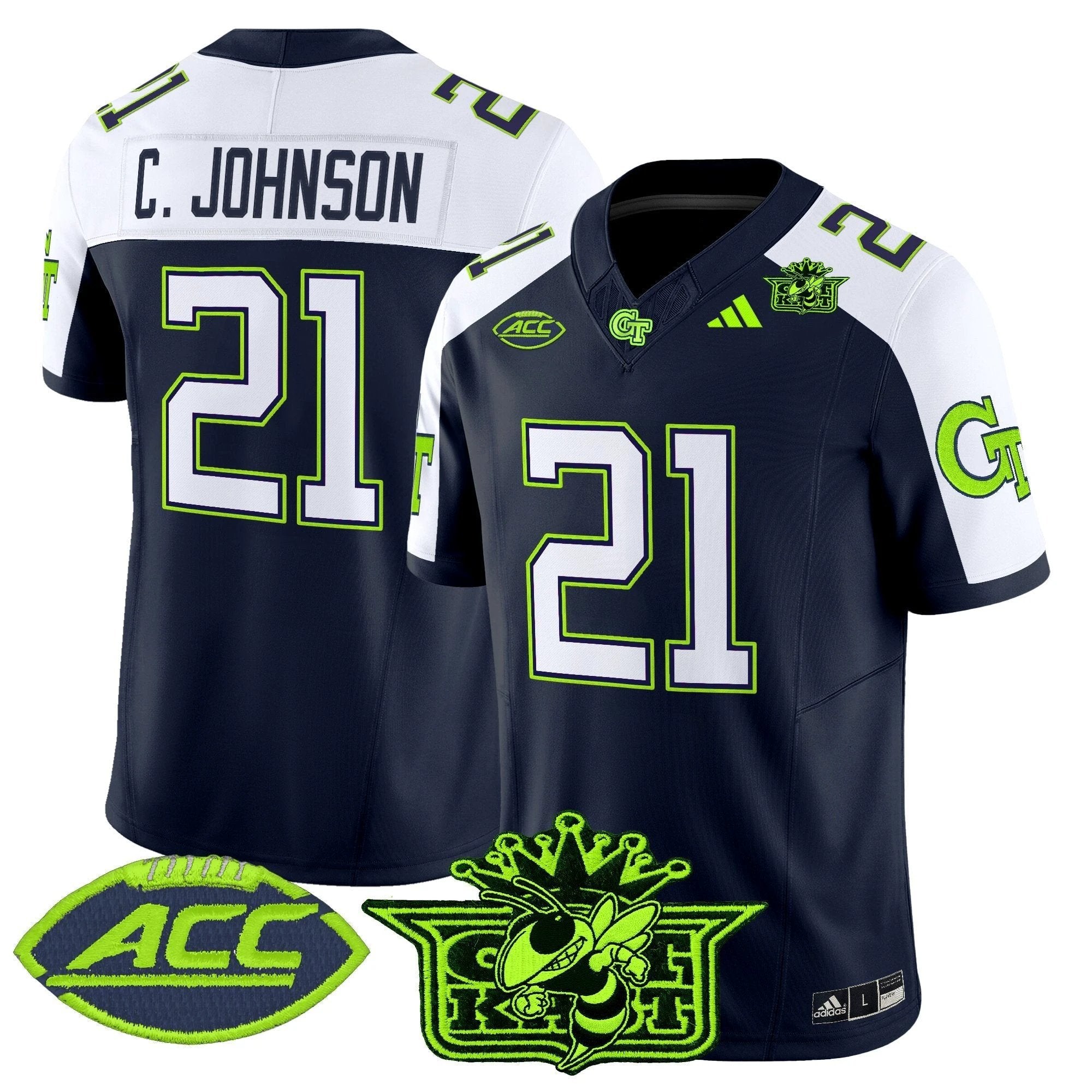 Outkast x Georgia Tech Yellow Jackets 2025 Atliens Vapor Limited Jersey - All Stitched by Georgia Tech Yellow Jackets