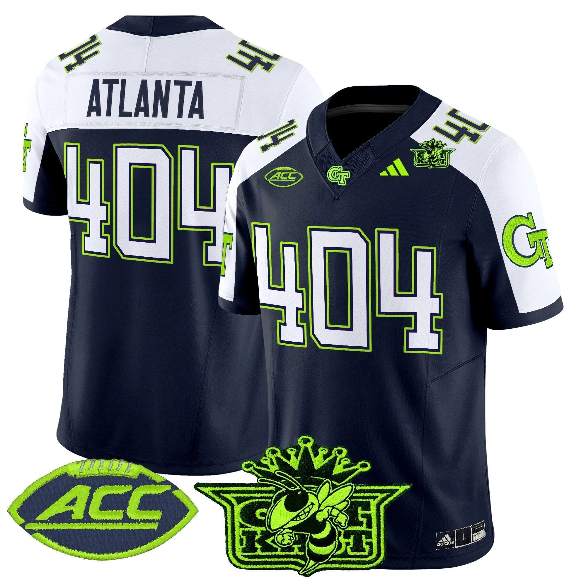 Outkast x Georgia Tech Yellow Jackets 2025 Atliens Vapor Limited Jersey - All Stitched by Georgia Tech Yellow Jackets