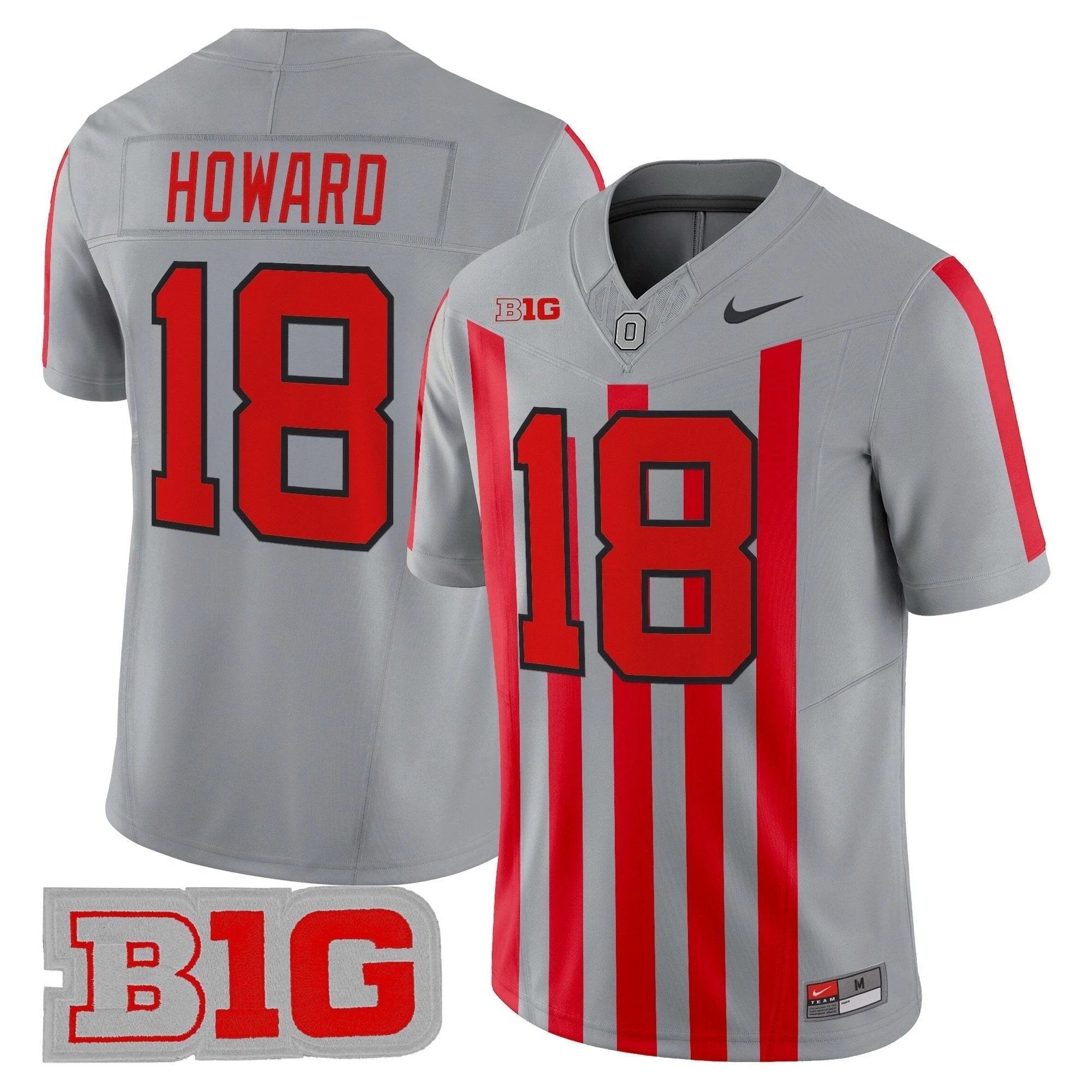 Ohio State Buckeyes Throwback Vapor Limited Jersey - All Stitched by Ohio State Buckeyes