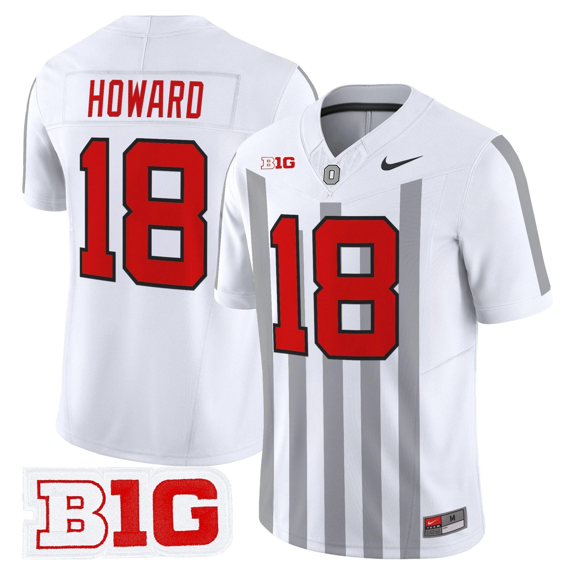 Ohio State Buckeyes Throwback Vapor Limited Jersey - All Stitched by Ohio State Buckeyes