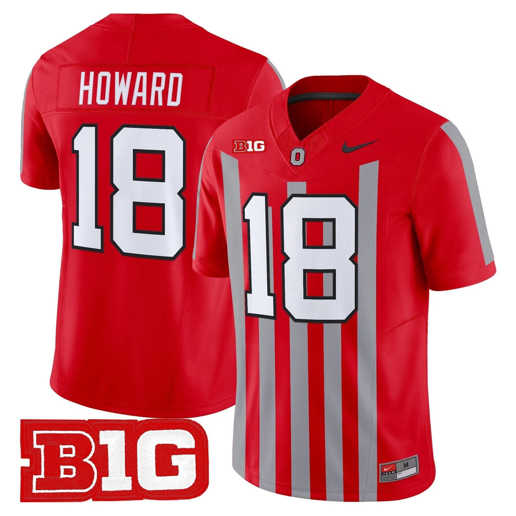 Ohio State Buckeyes Throwback Vapor Limited Jersey - All Stitched by Ohio State Buckeyes