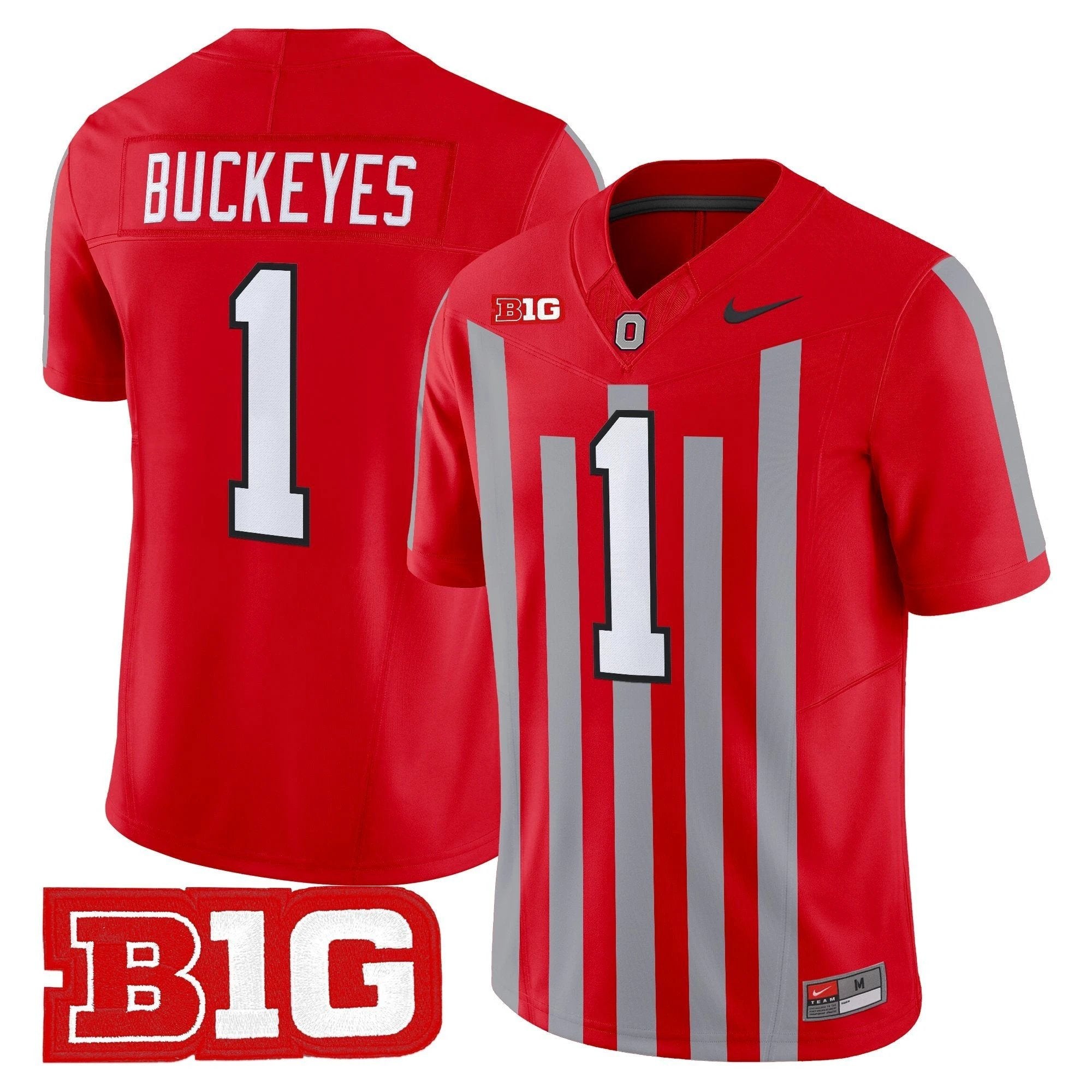 Ohio State Buckeyes Throwback Vapor Limited Jersey - All Stitched by Ohio State Buckeyes