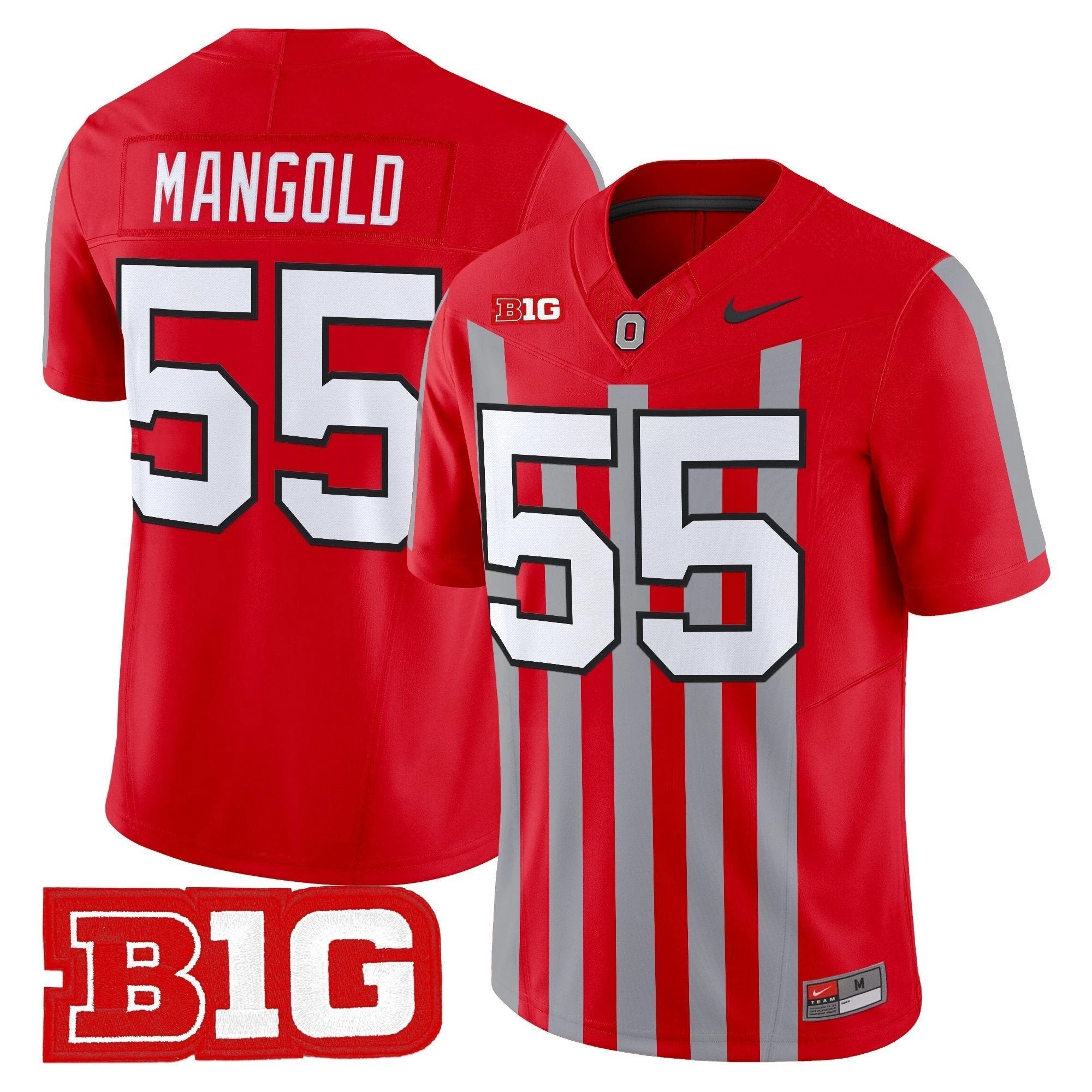 Ohio State Buckeyes Throwback Vapor Limited Jersey - All Stitched by Ohio State Buckeyes