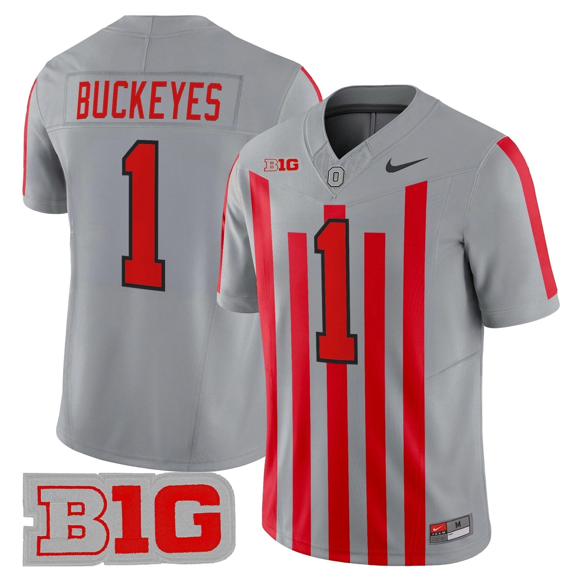 Ohio State Buckeyes Throwback Vapor Limited Jersey - All Stitched by Ohio State Buckeyes
