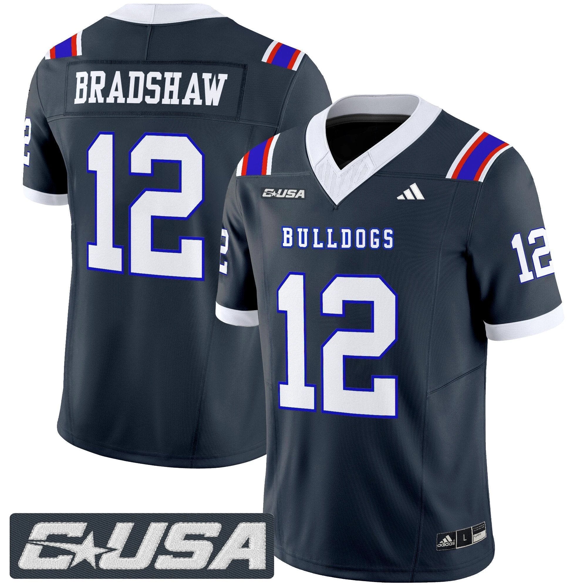 Louisiana Tech Bulldogs 2025 Vapor Limited Jersey - All Stitched by Louisiana Tech Bulldogs