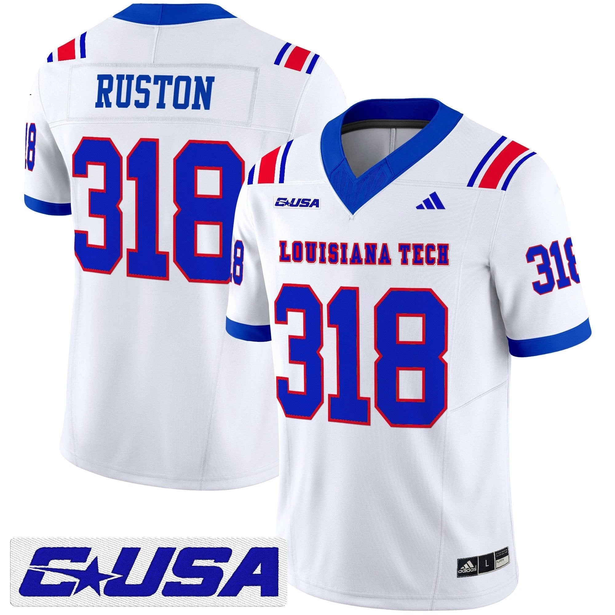 Louisiana Tech Bulldogs 2025 Vapor Limited Jersey - All Stitched by Louisiana Tech Bulldogs