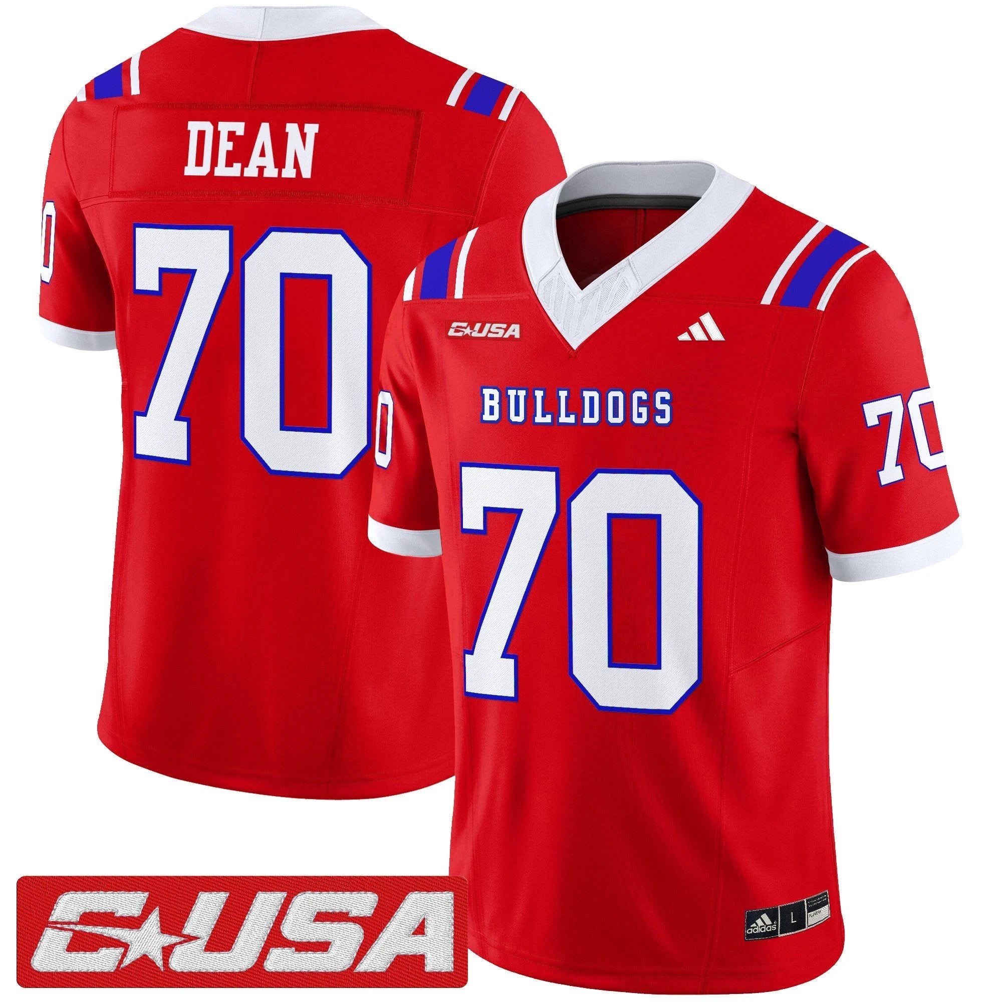 Louisiana Tech Bulldogs 2025 Vapor Limited Jersey - All Stitched by Louisiana Tech Bulldogs