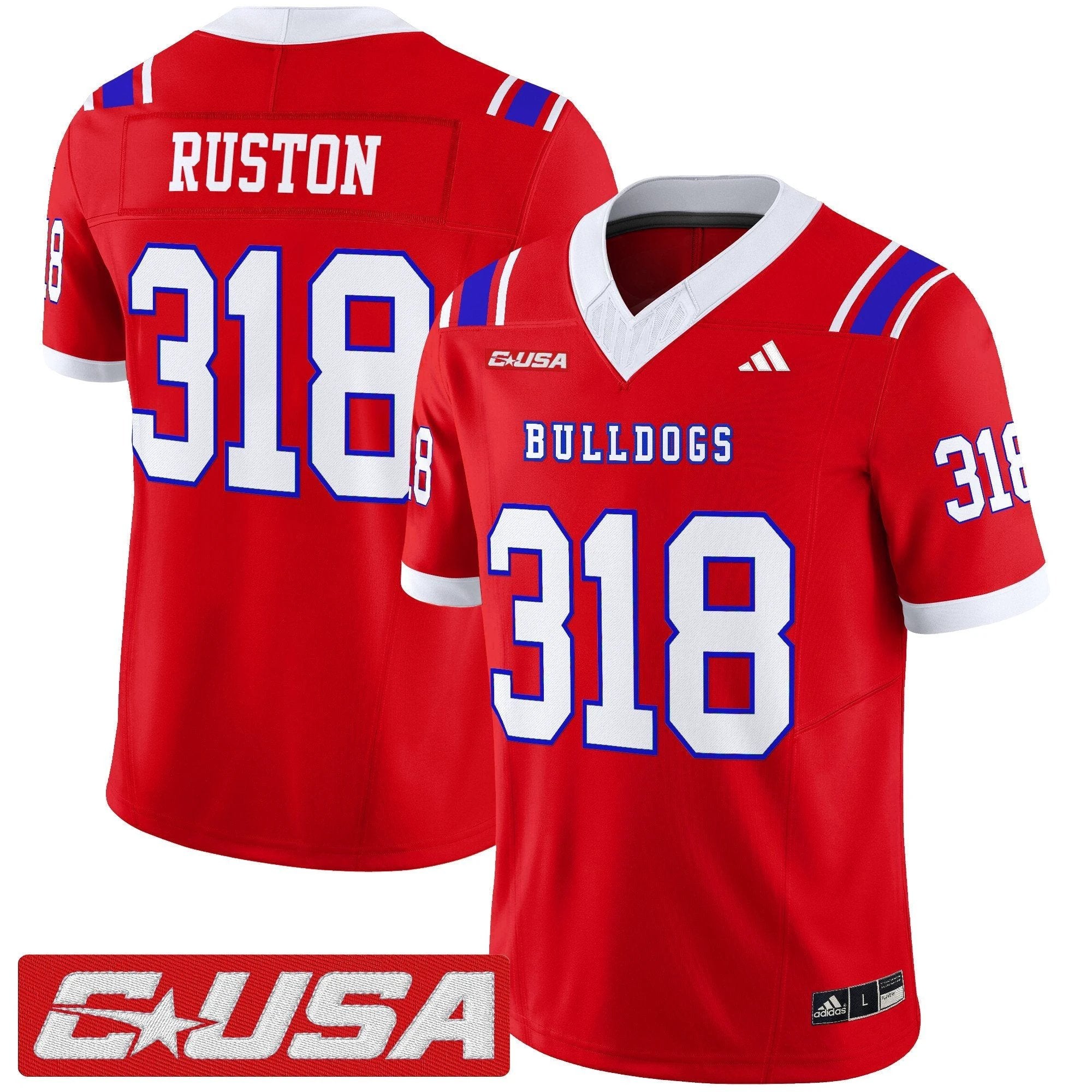Louisiana Tech Bulldogs 2025 Vapor Limited Jersey - All Stitched by Louisiana Tech Bulldogs