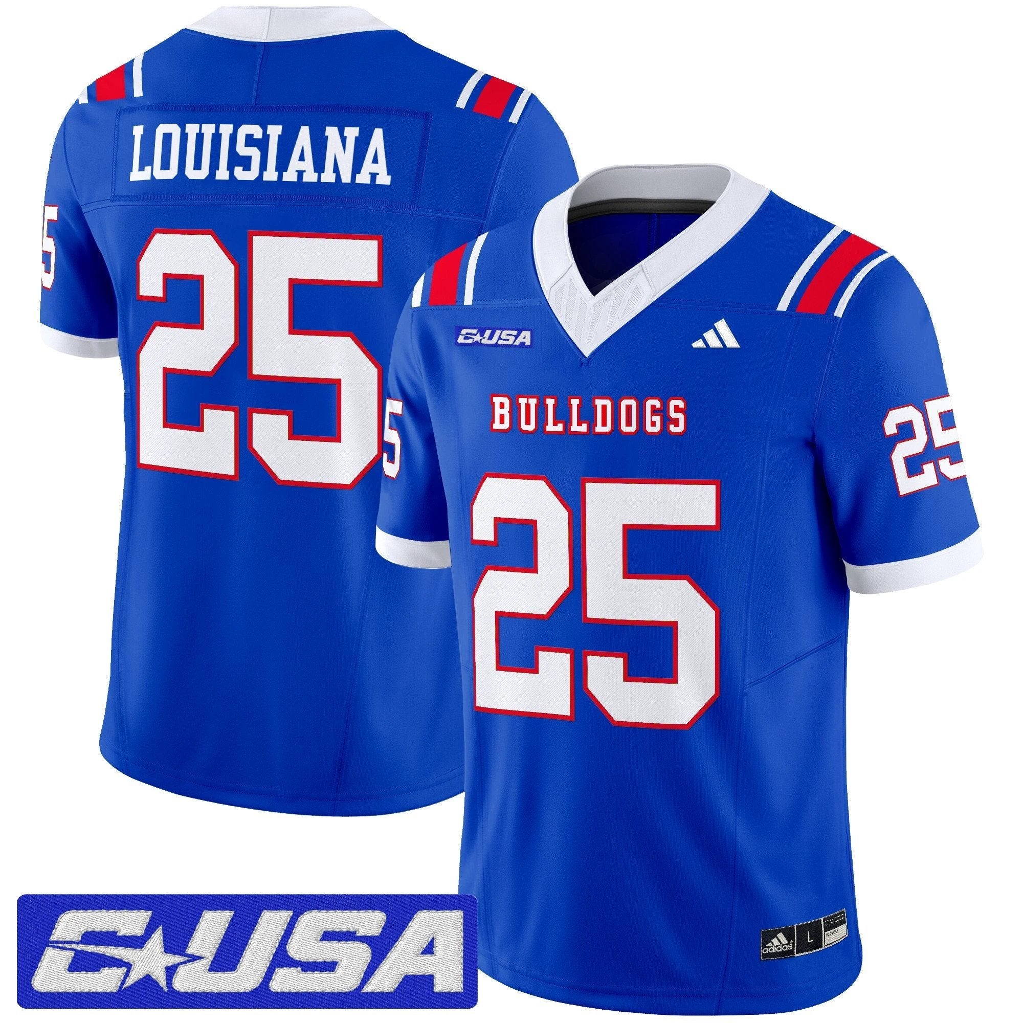 Louisiana Tech Bulldogs 2025 Vapor Limited Jersey - All Stitched by Louisiana Tech Bulldogs
