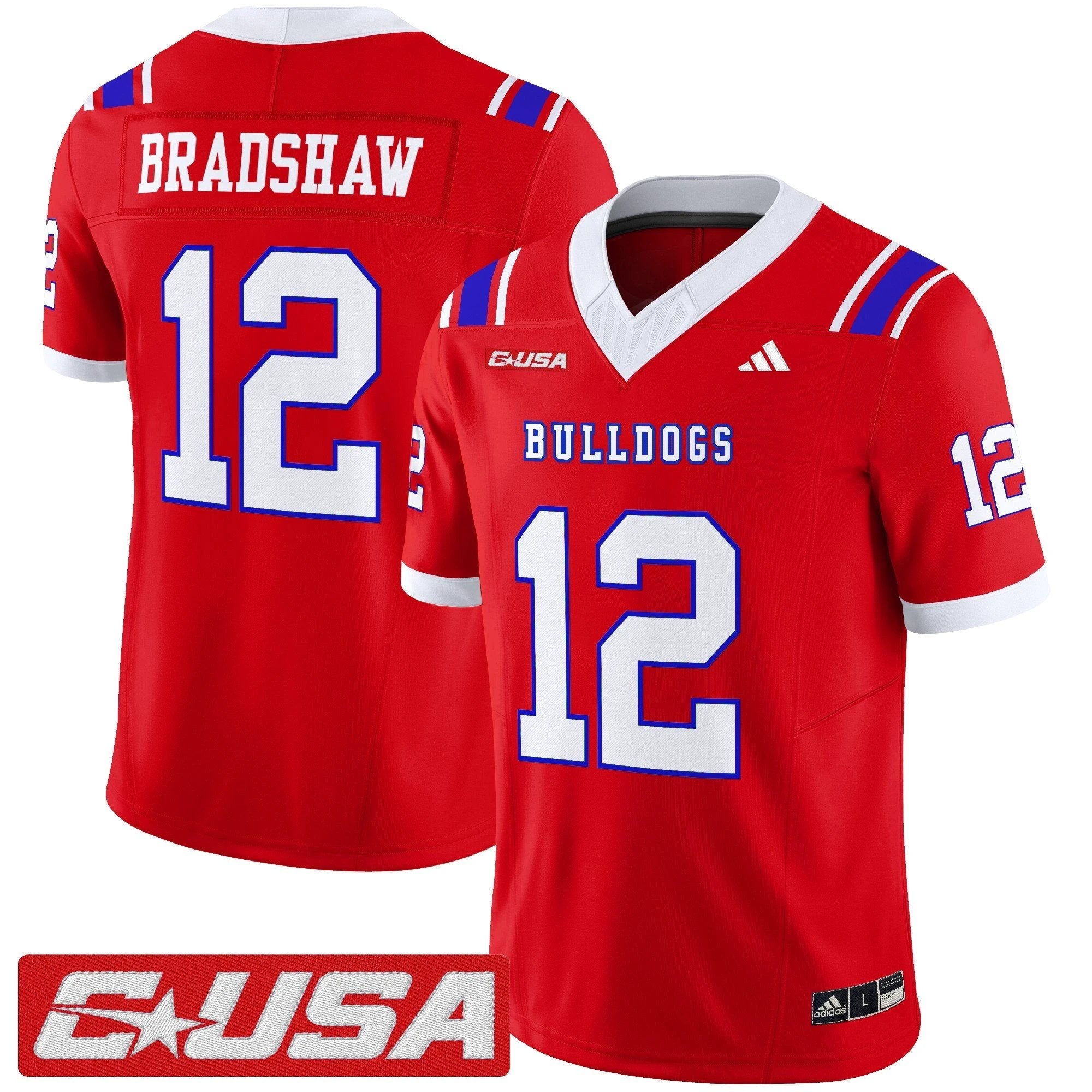 Louisiana Tech Bulldogs 2025 Vapor Limited Jersey - All Stitched by Louisiana Tech Bulldogs