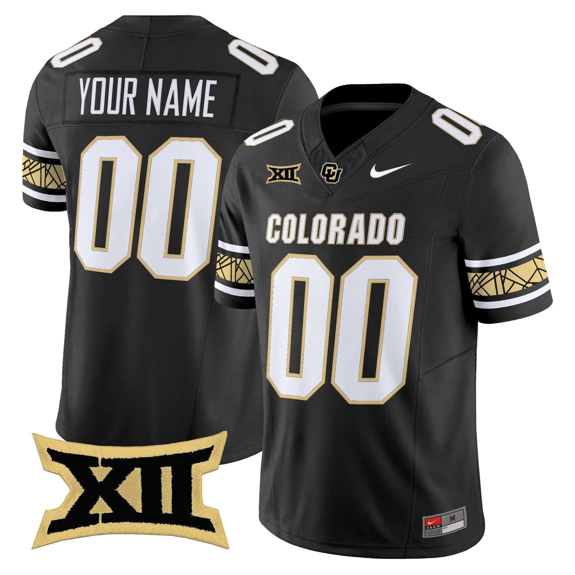 CU 2025 Vapor Limited Custom Jersey V2 - Stitched by Colorado Buffaloes