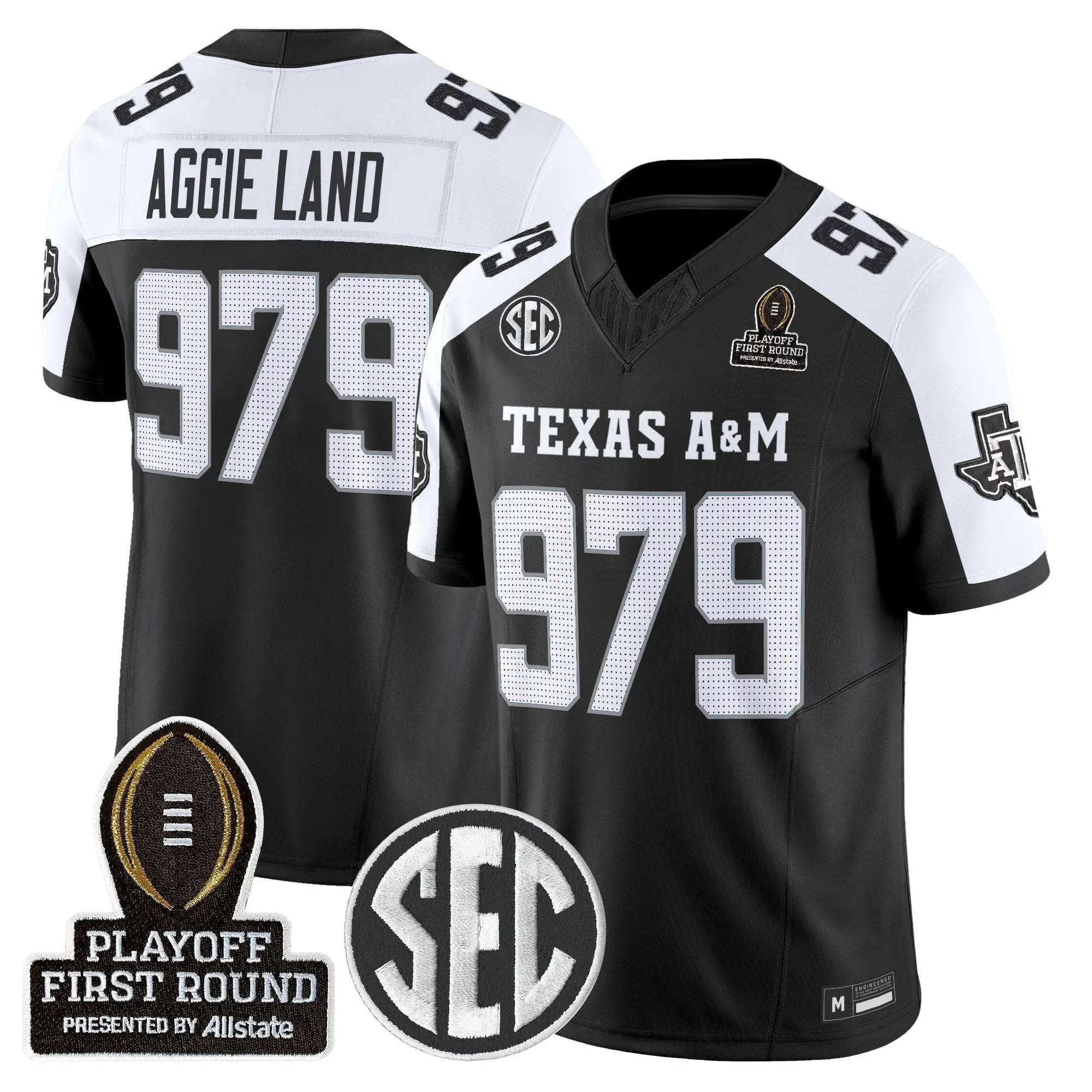 Aggies 2025 Playoff First Round Vapor Limited Jersey by Texas A&M Aggies