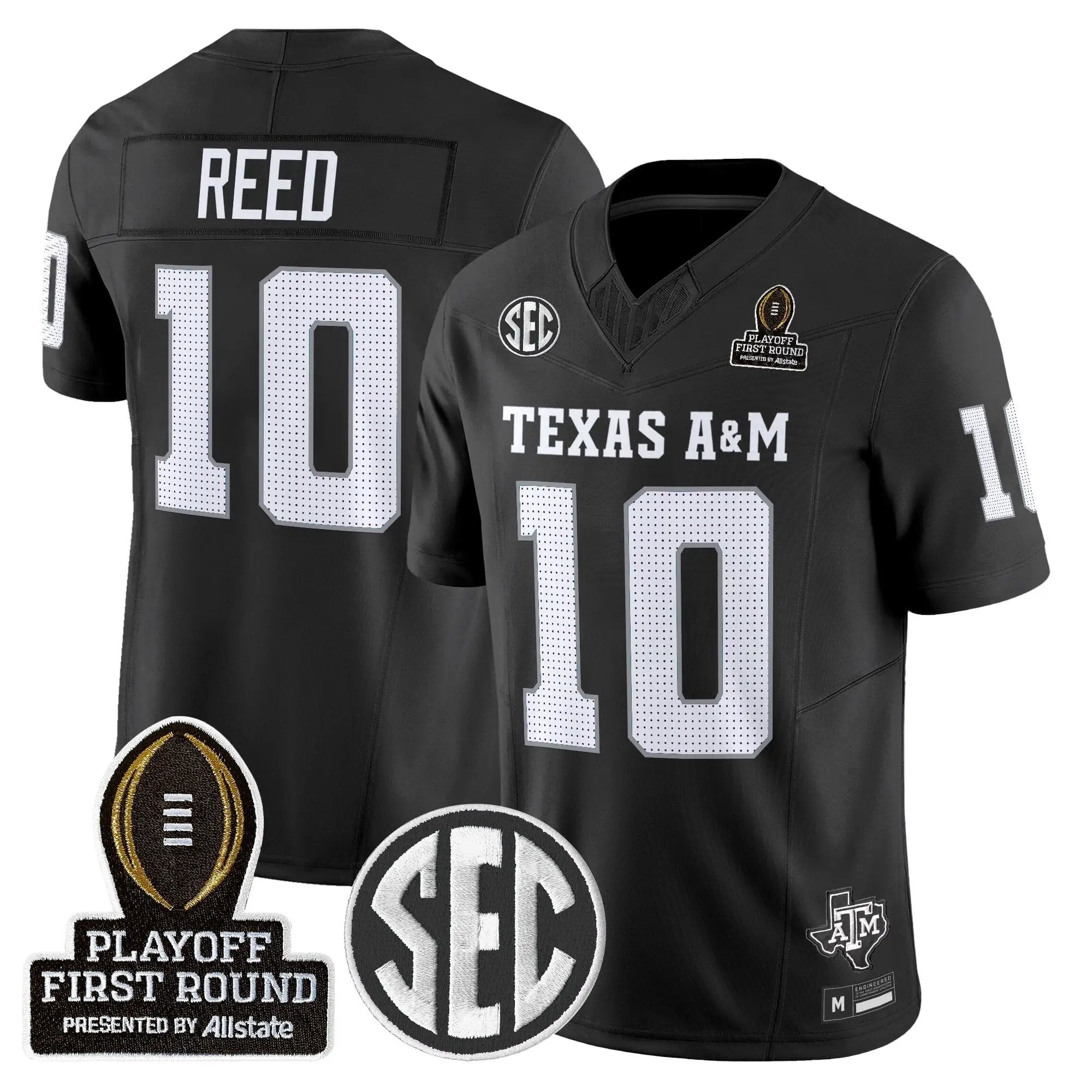 Aggies 2025 Playoff First Round Vapor Limited Jersey by Texas A&M Aggies