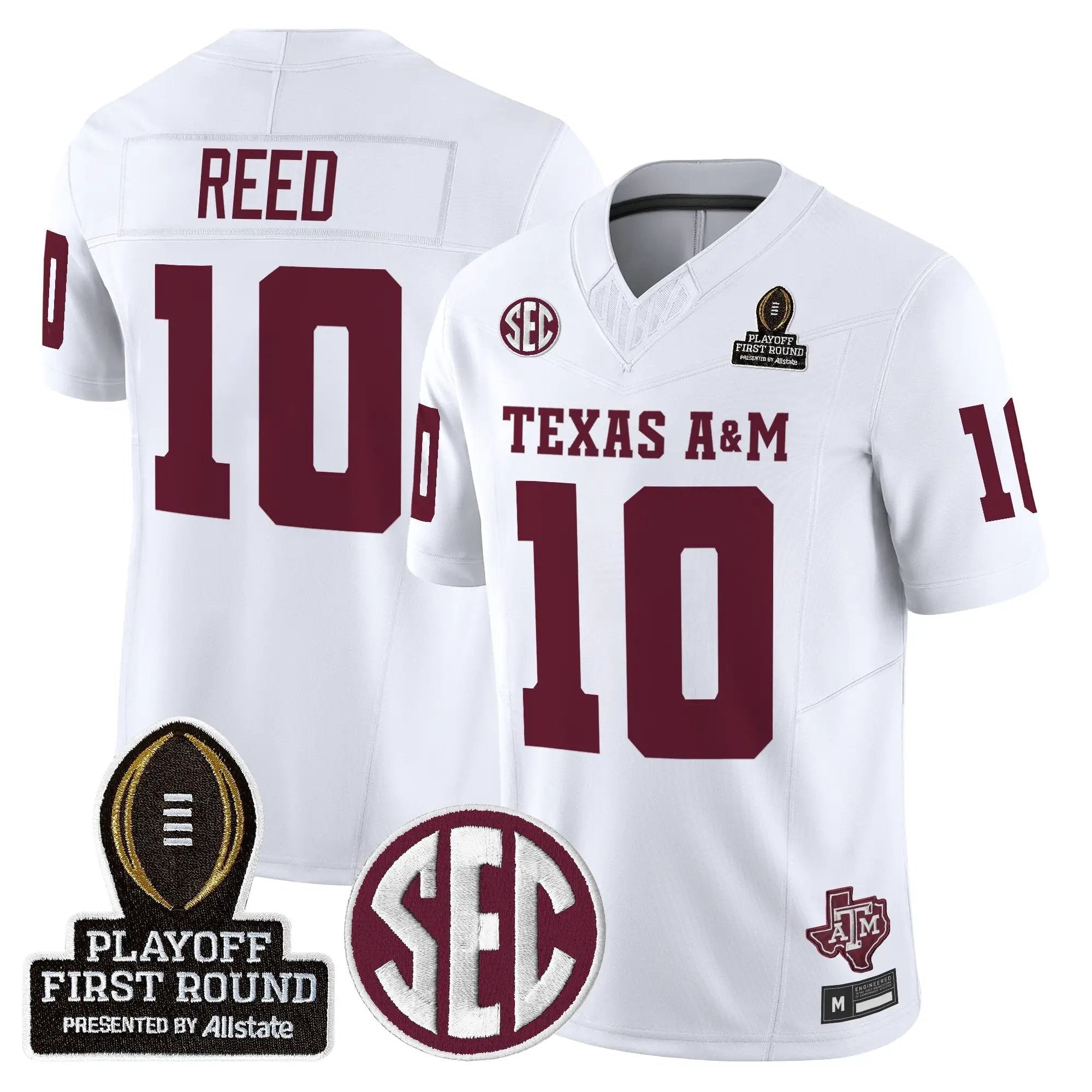 Aggies 2025 Playoff First Round Vapor Limited Jersey by Texas A&M Aggies