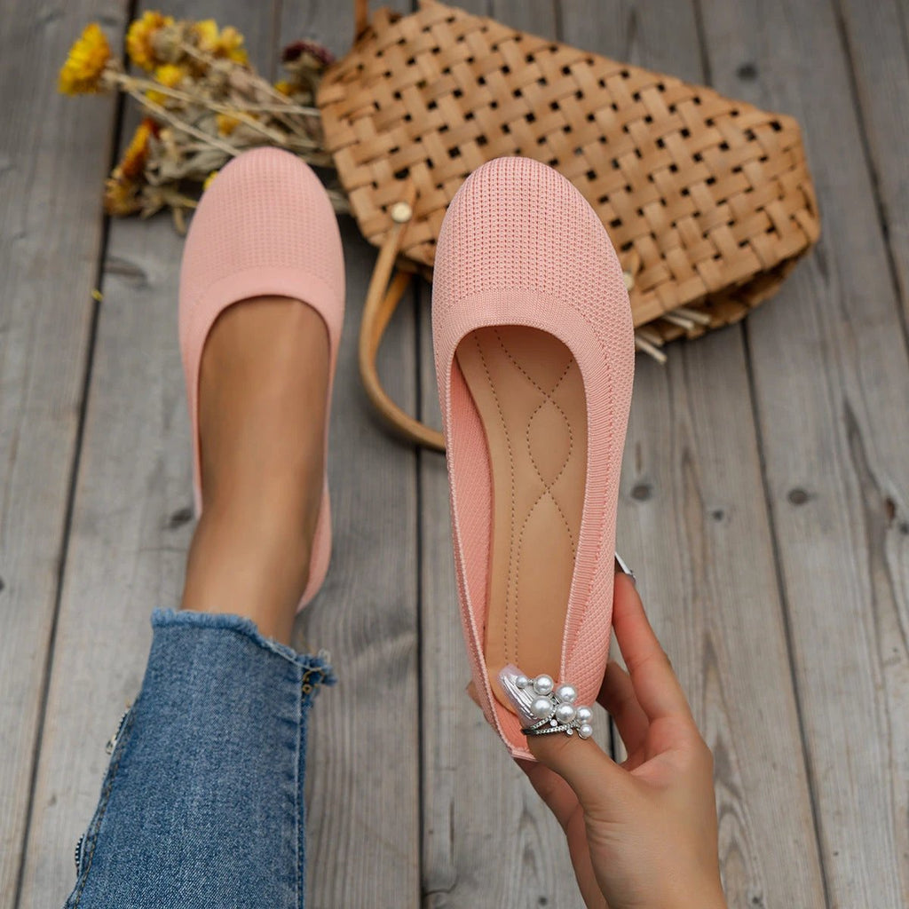 BowLift 丨 Women's Round Toe Bean Shoes by BowLift